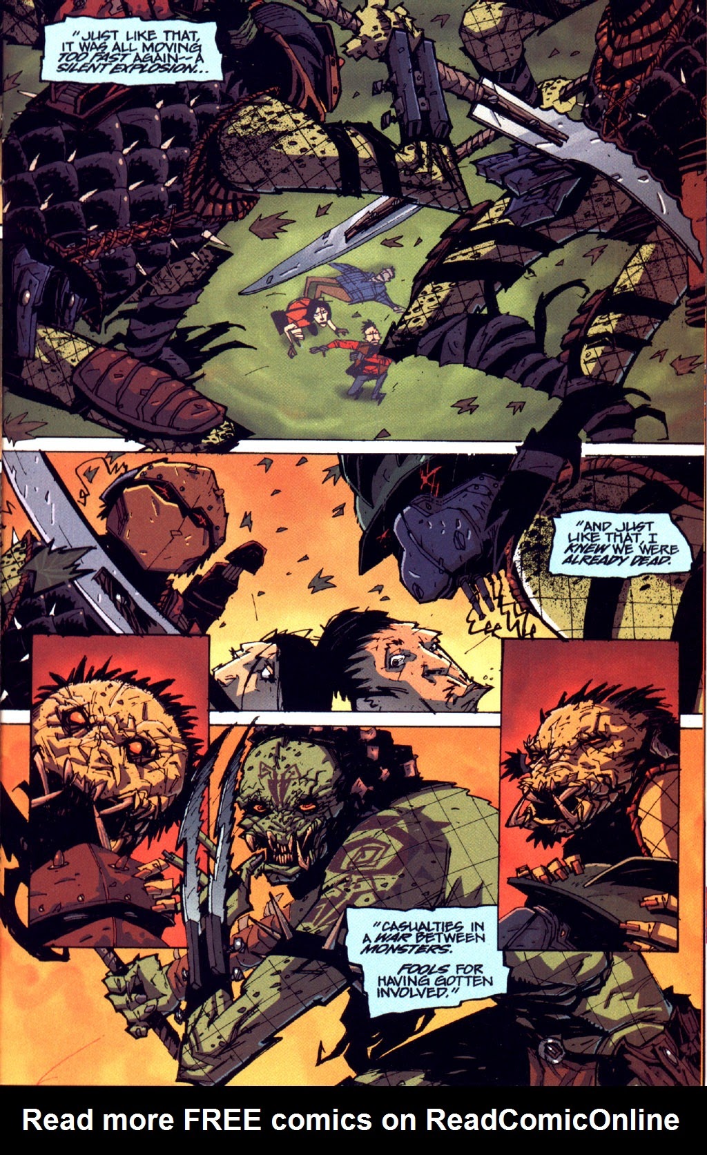Read online Predator: Homeworld comic -  Issue #4 - 17