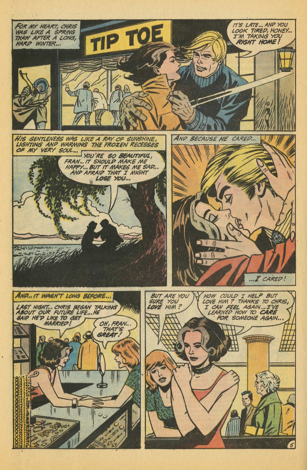 Read online Heart Throbs comic -  Issue #131 - 8