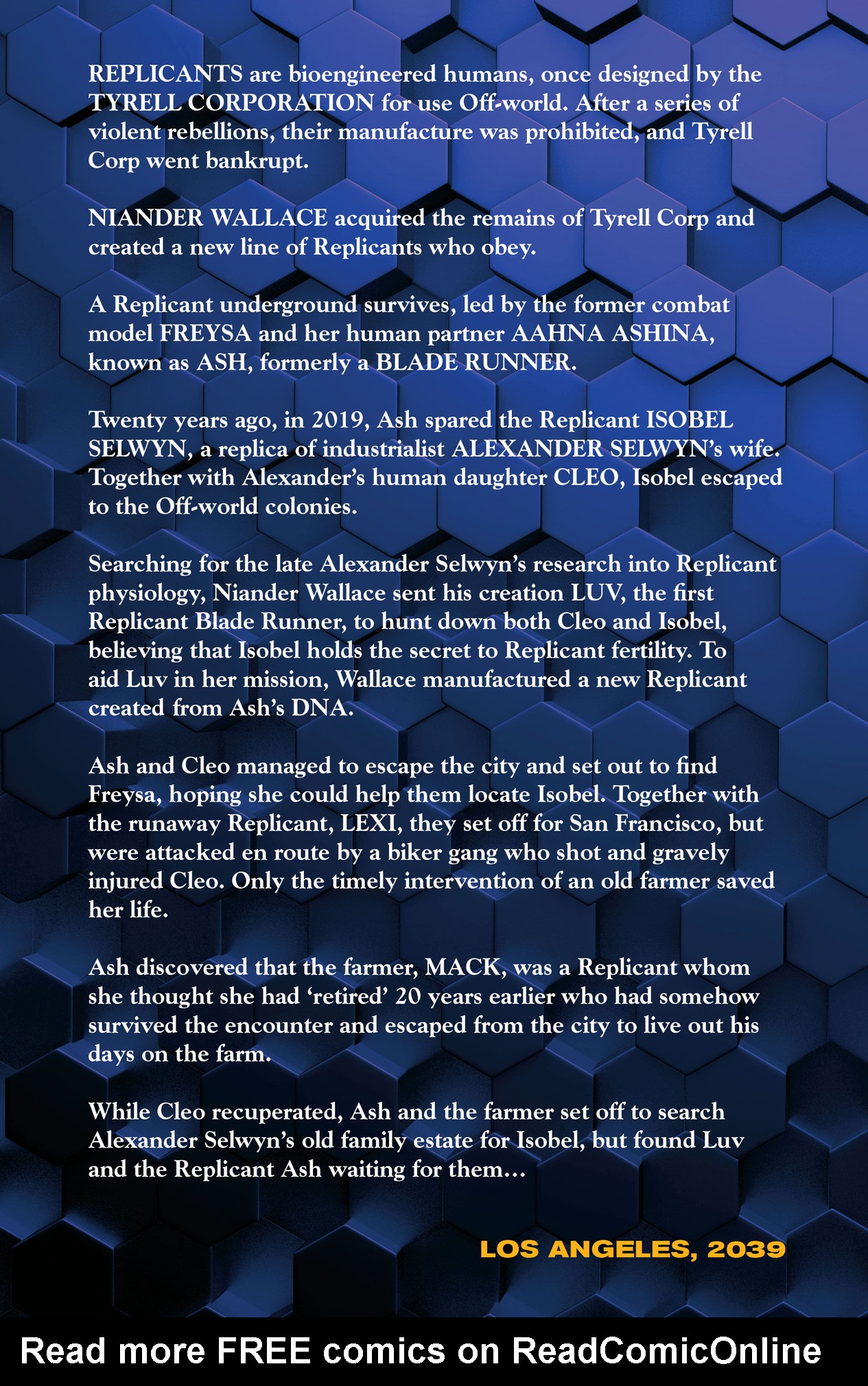 Read online Blade Runner 2039 comic -  Issue #8 - 5