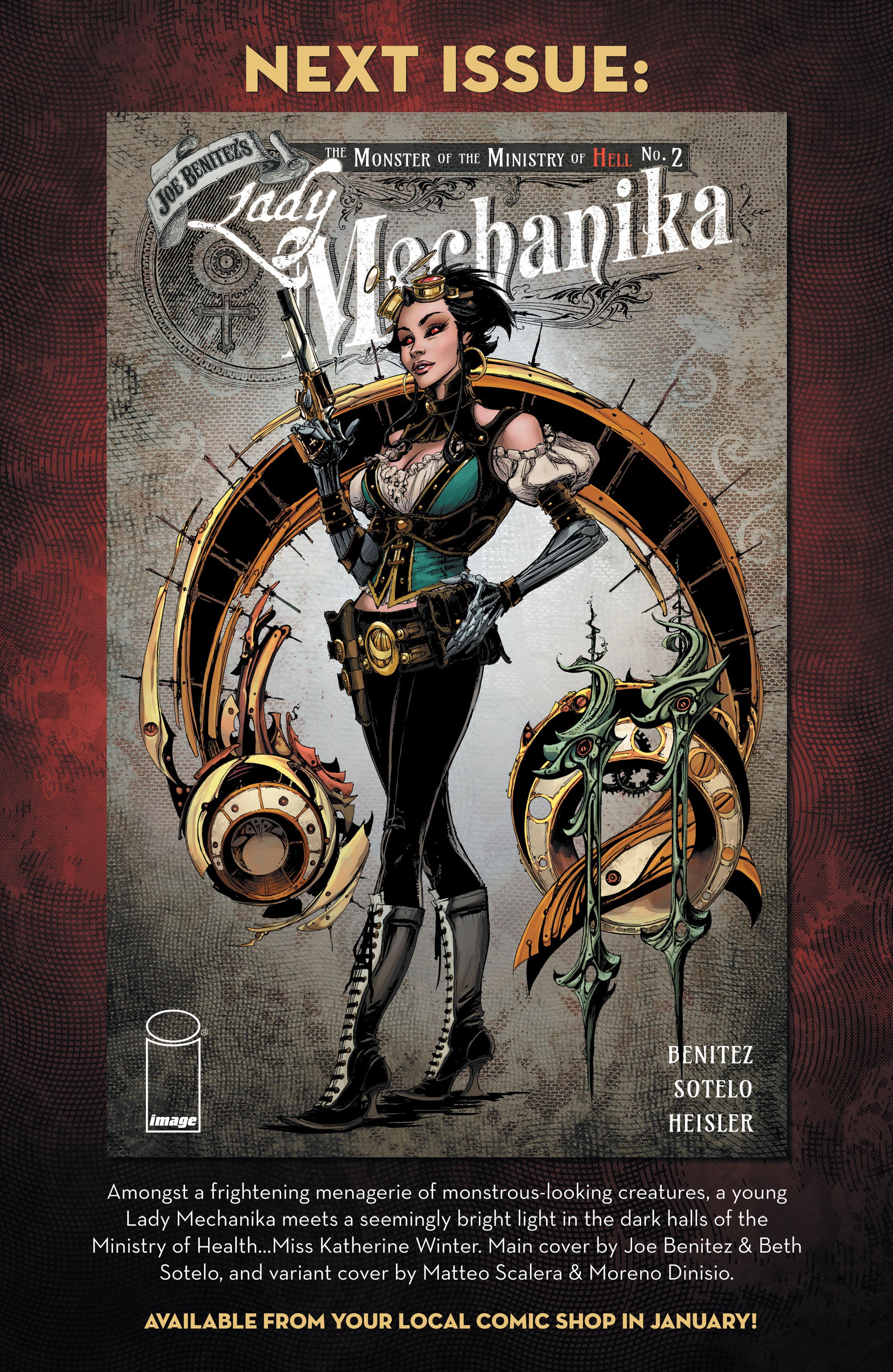Read online Lady Mechanika: The Monster of The Ministry of Hell comic -  Issue #1 - 26