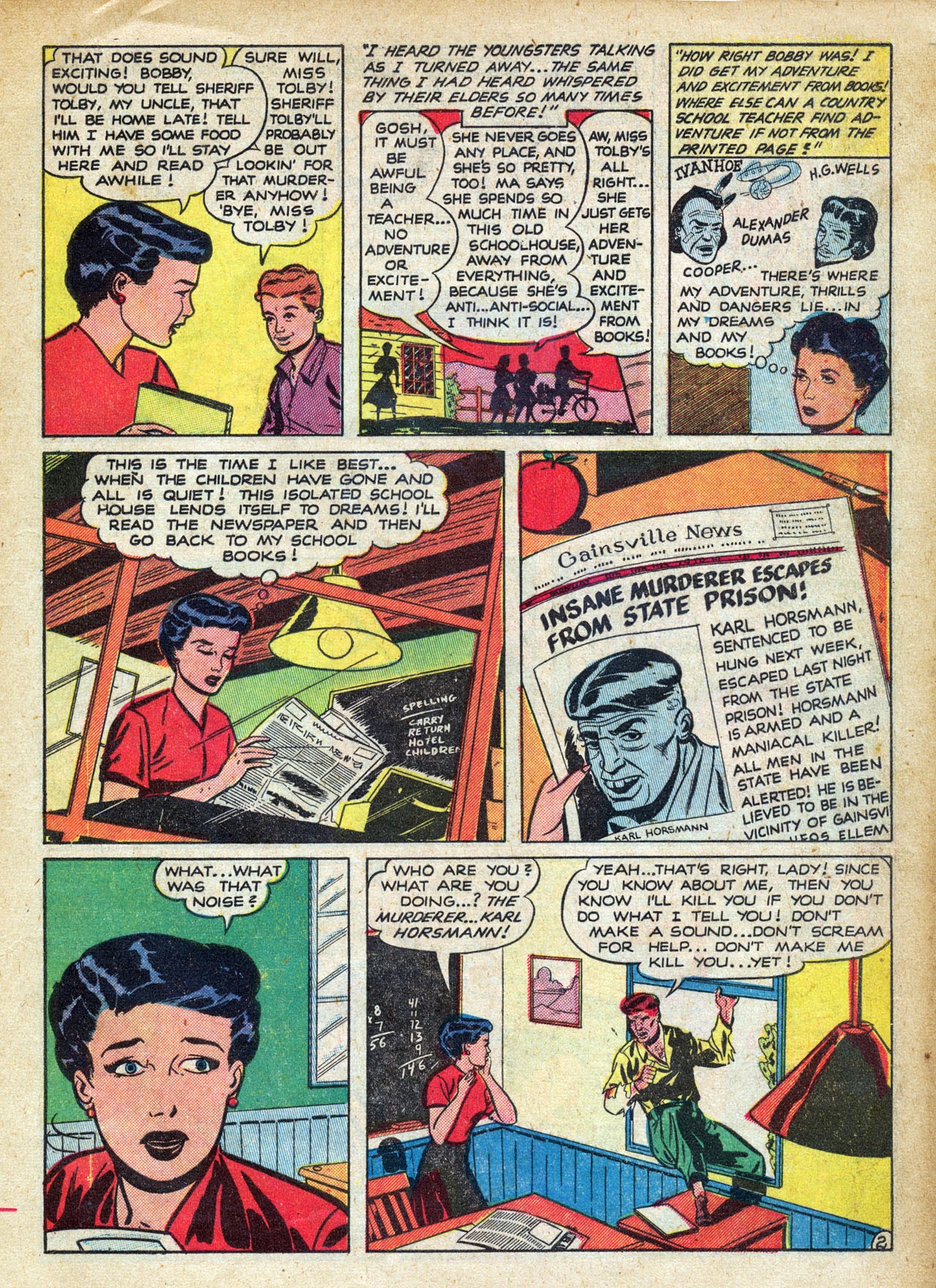 Read online Girl Comics (1949) comic -  Issue #7 - 17