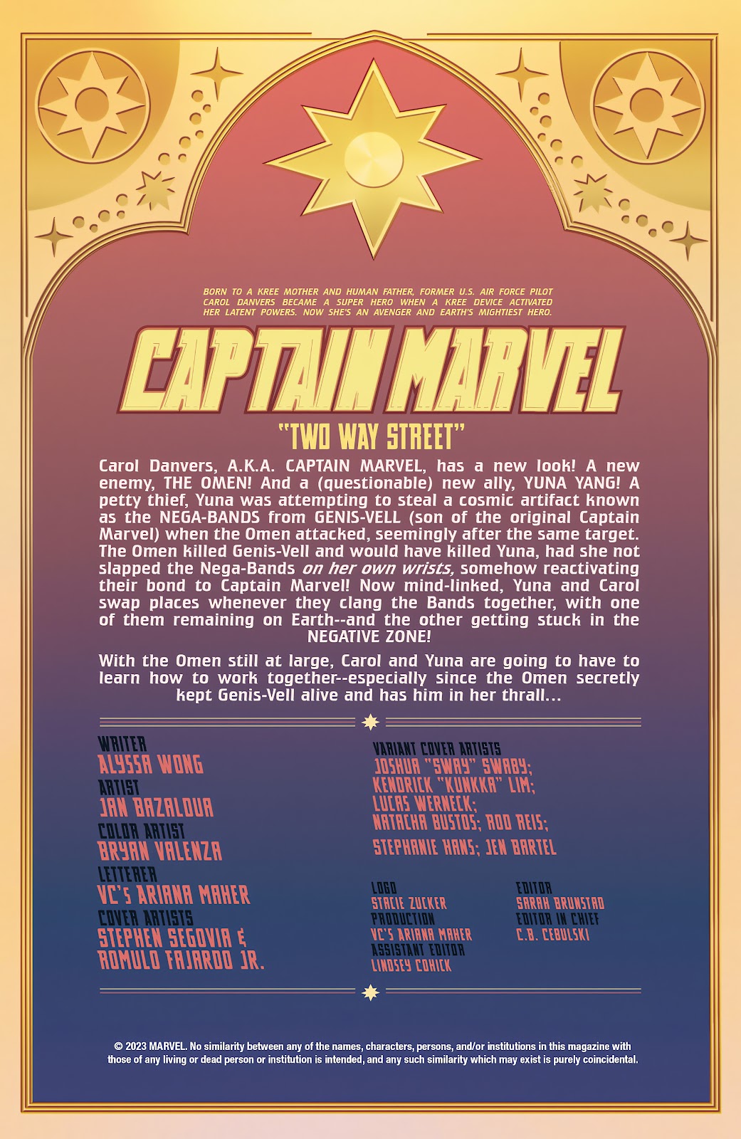 Captain Marvel (2023) issue 2 - Page 2