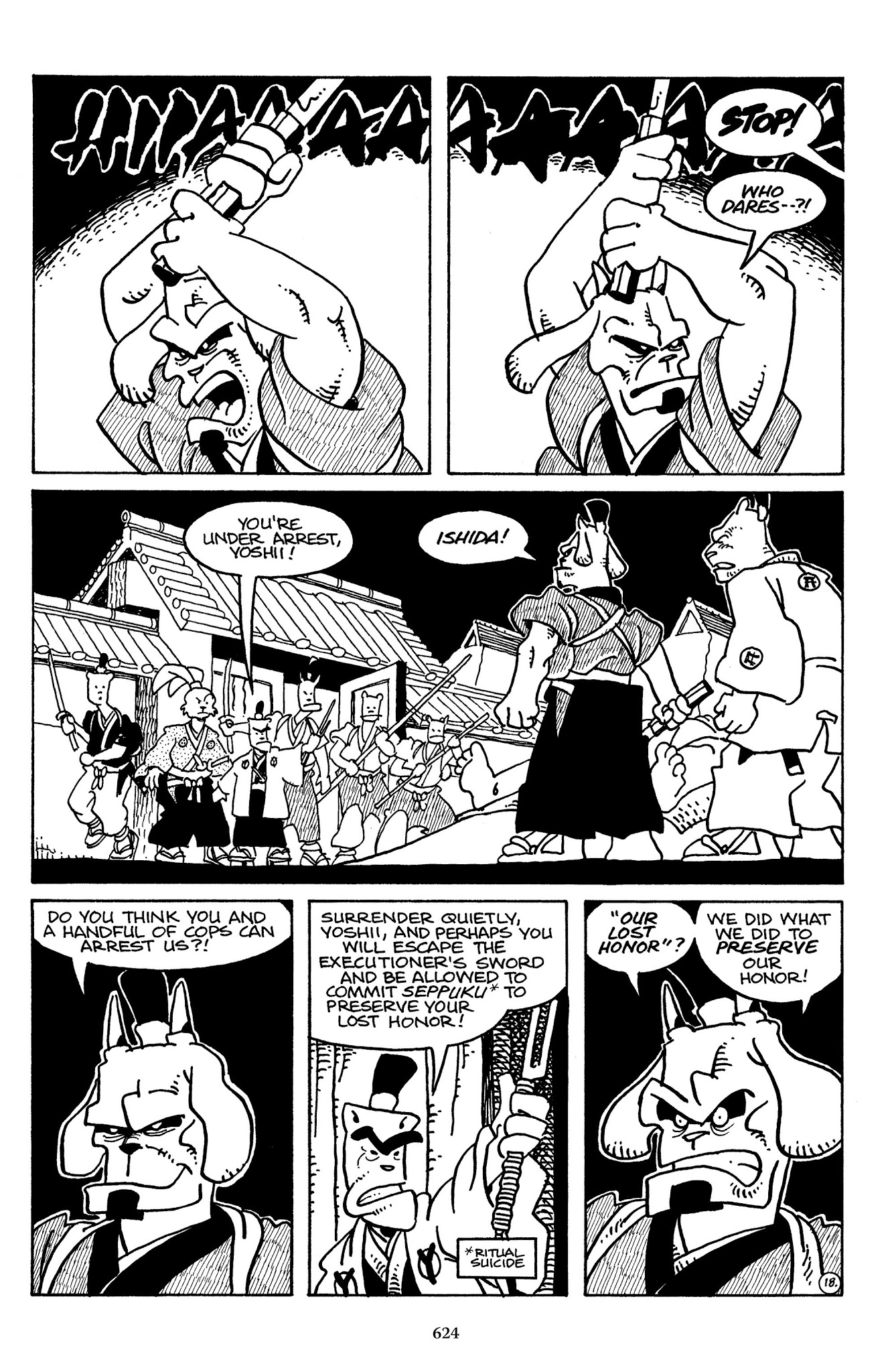 Read online The Usagi Yojimbo Saga comic -  Issue # TPB 2 - 616