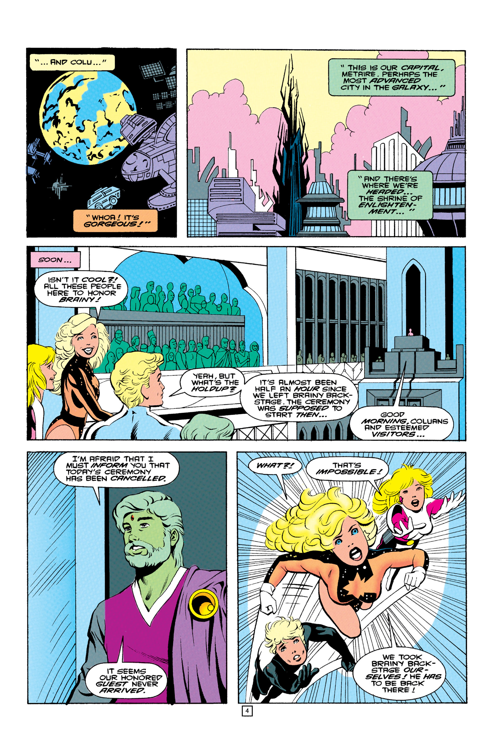 Read online Legionnaires comic -  Issue #8 - 5