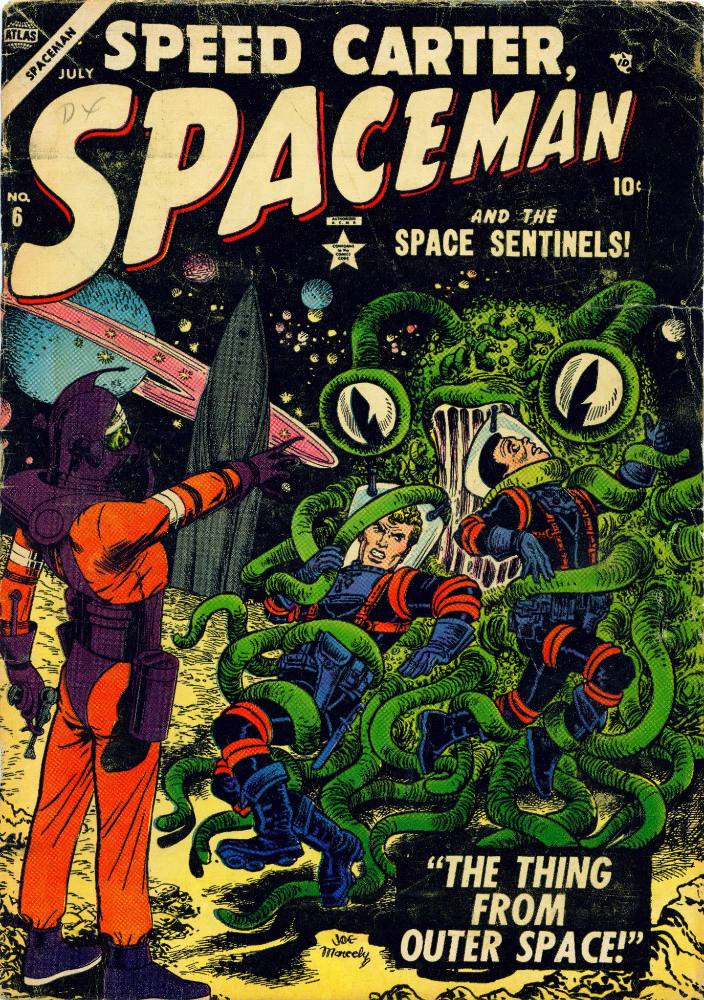 Read online Speed Carter, Spaceman comic -  Issue #6 - 1