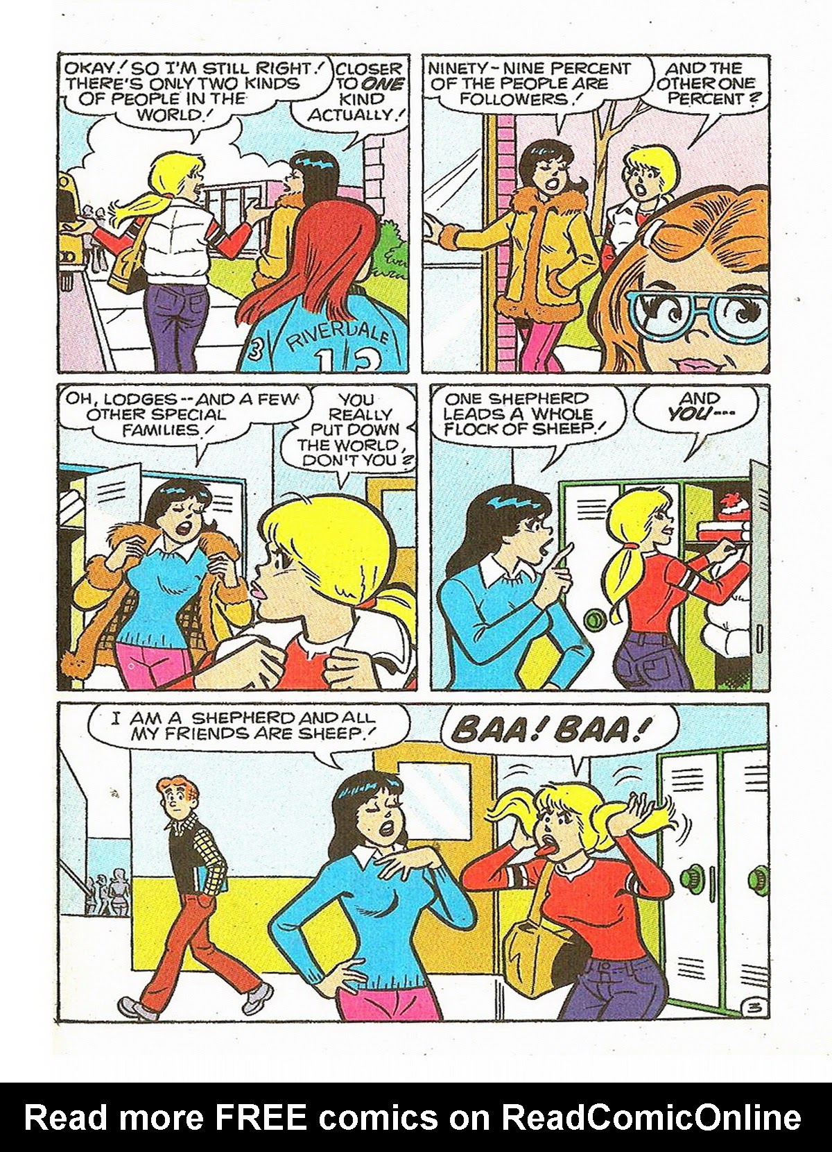 Read online Archie's Double Digest Magazine comic -  Issue #83 - 159