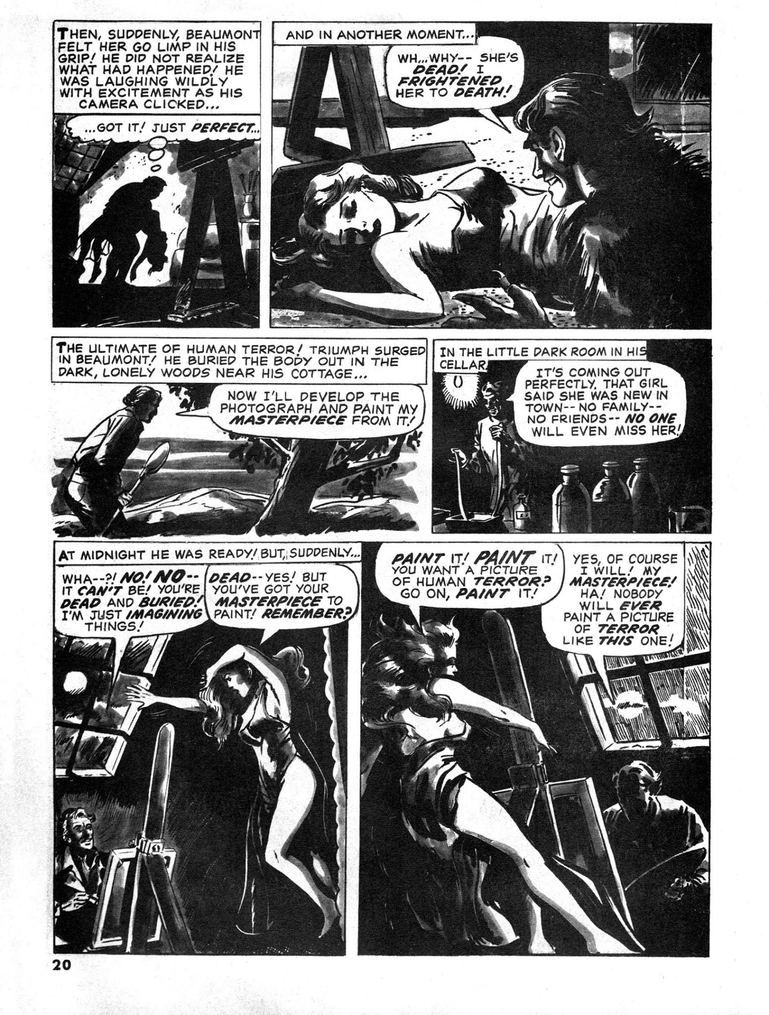 Read online Psycho comic -  Issue #1 - 22