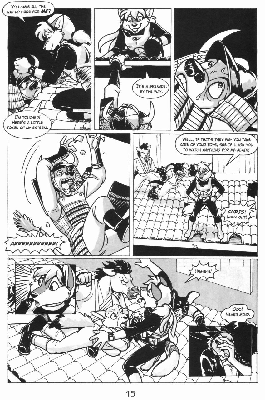 Read online Havoc Inc. comic -  Issue #7 - 16