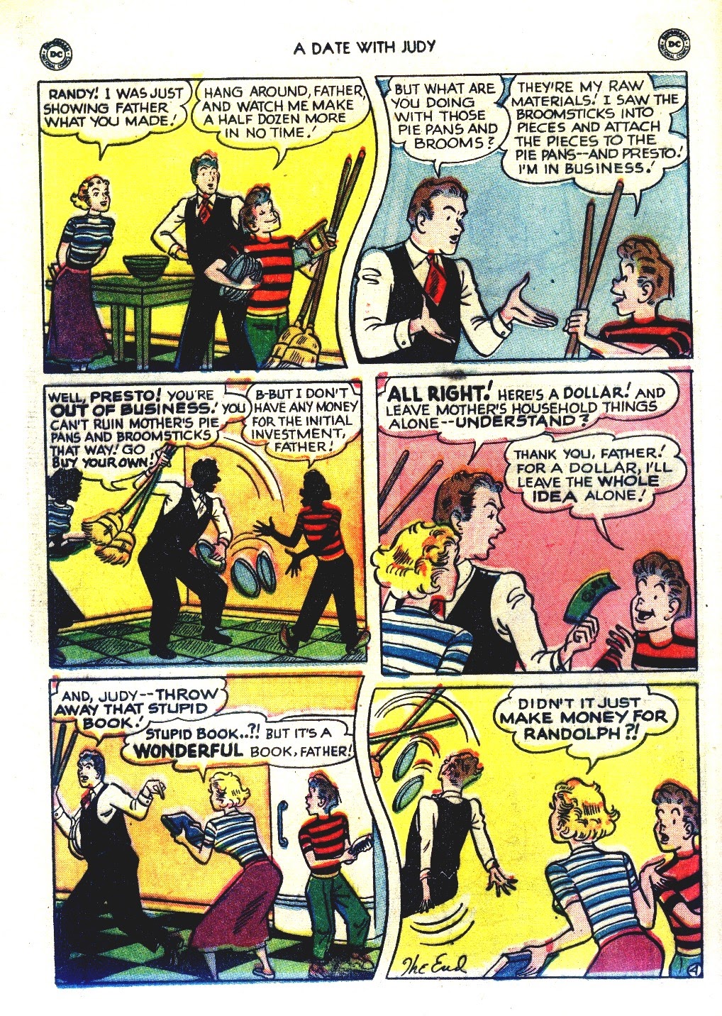 Read online A Date with Judy comic -  Issue #15 - 24