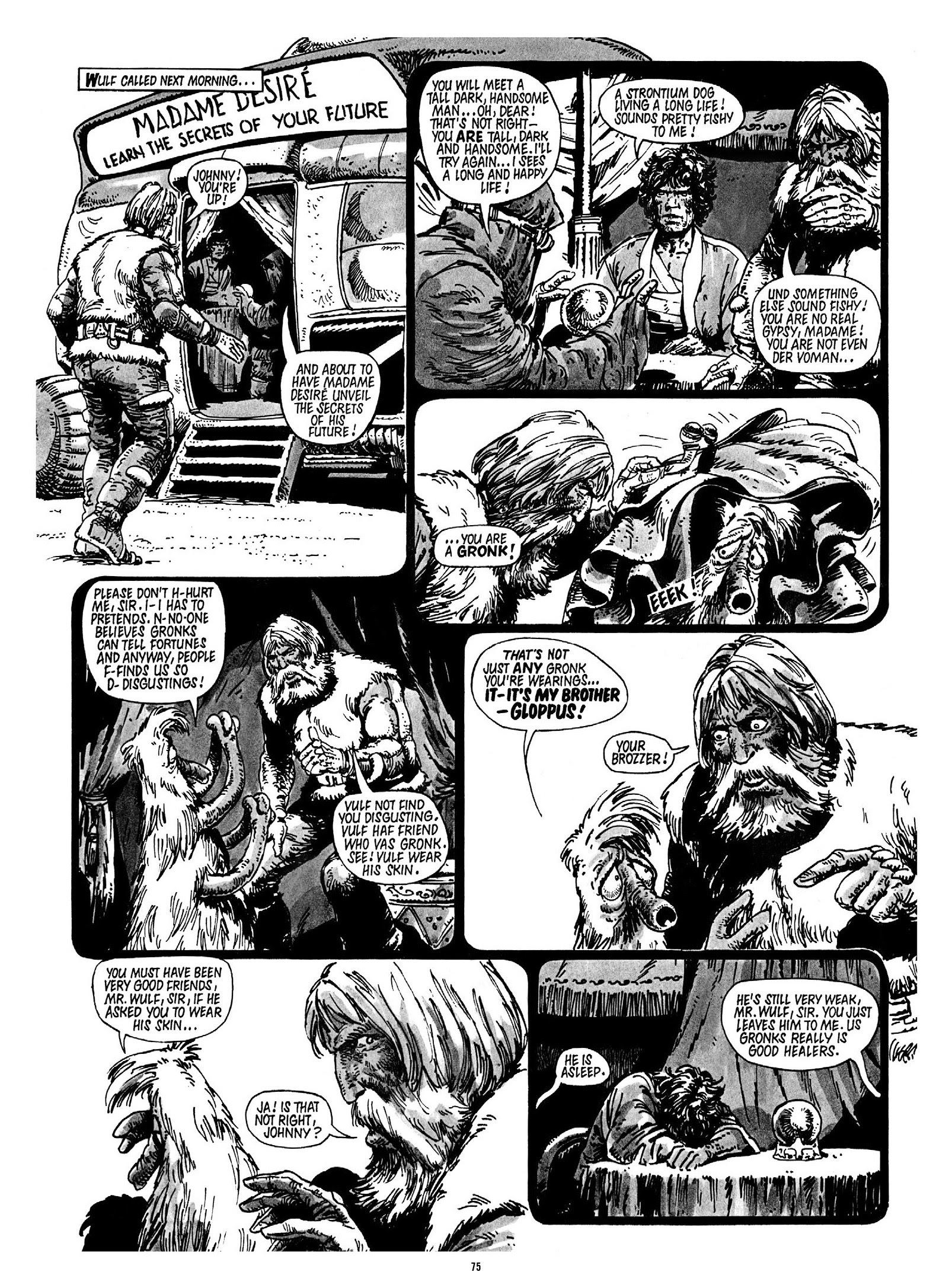 Read online Strontium Dog Search and Destroy: The Starlord Years comic -  Issue # TPB - 67