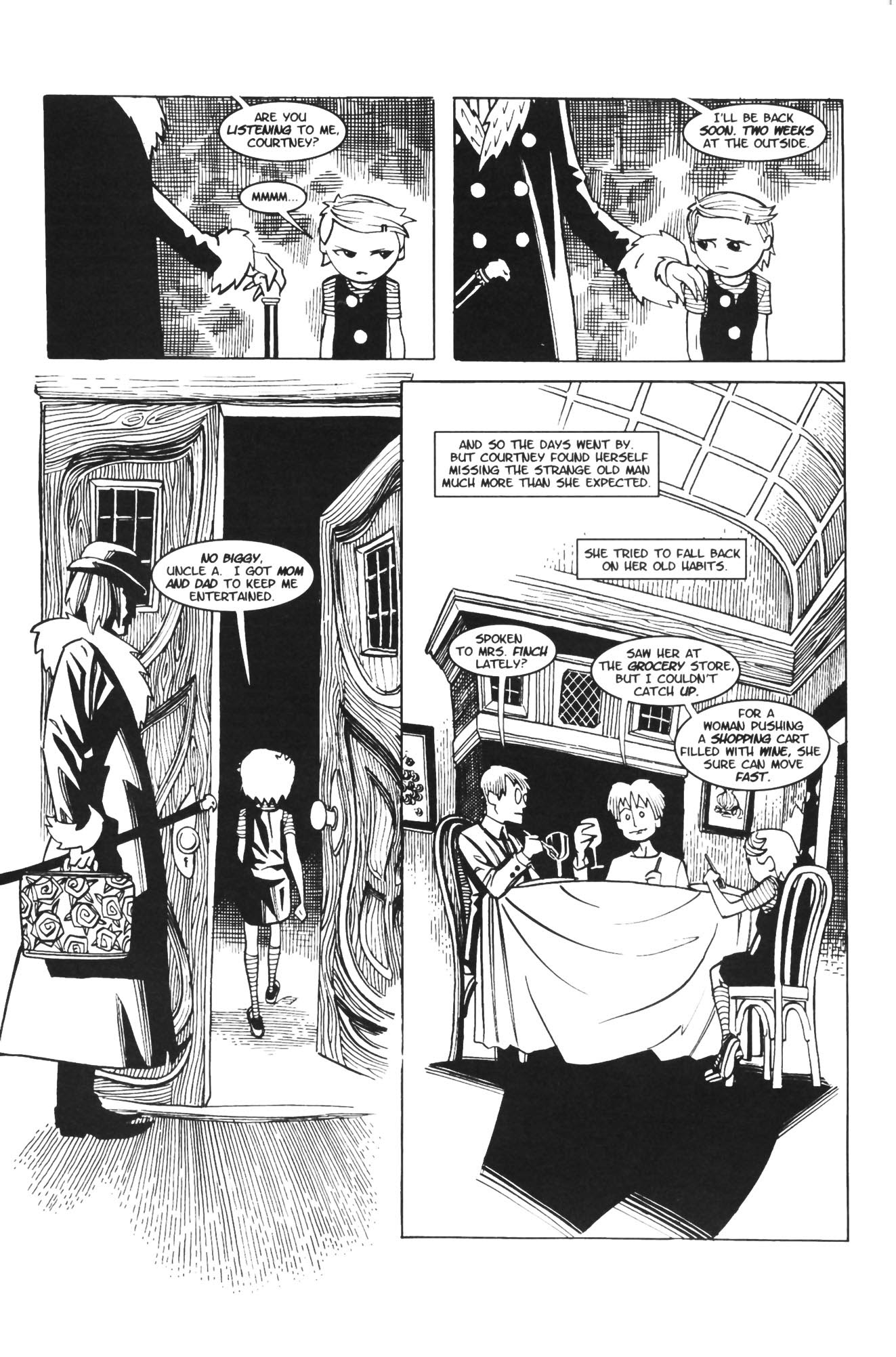 Read online Courtney Crumrin And The Night Things comic -  Issue #4 - 6