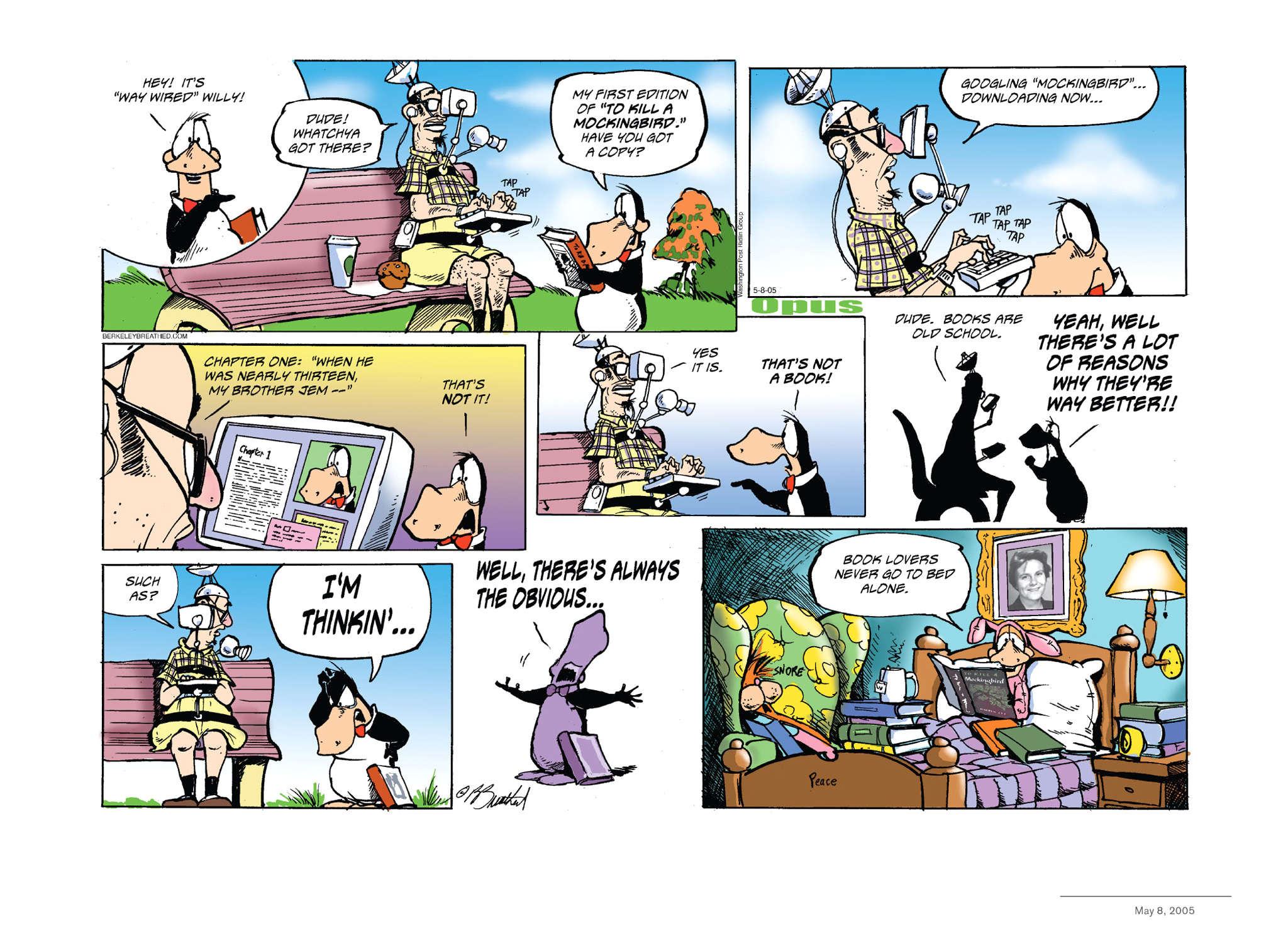 Read online Opus Complete Sunday Strips From 2003-2008 comic -  Issue # TPB (Part 1) - 83