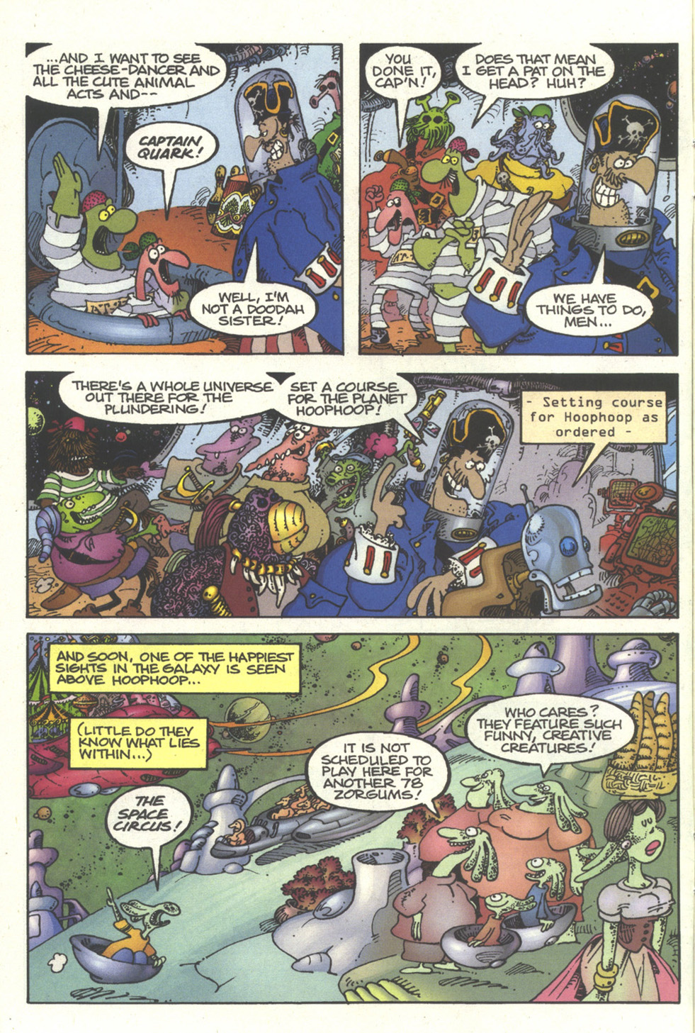 Read online Space Circus comic -  Issue #4 - 5