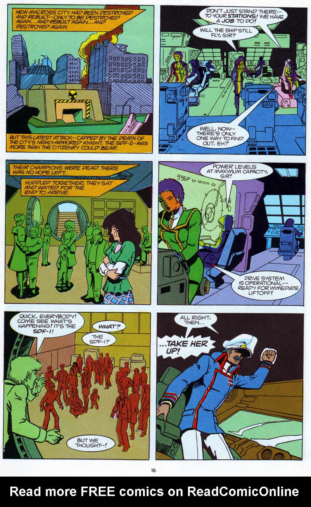 Read online Robotech The Macross Saga comic -  Issue #36 - 17