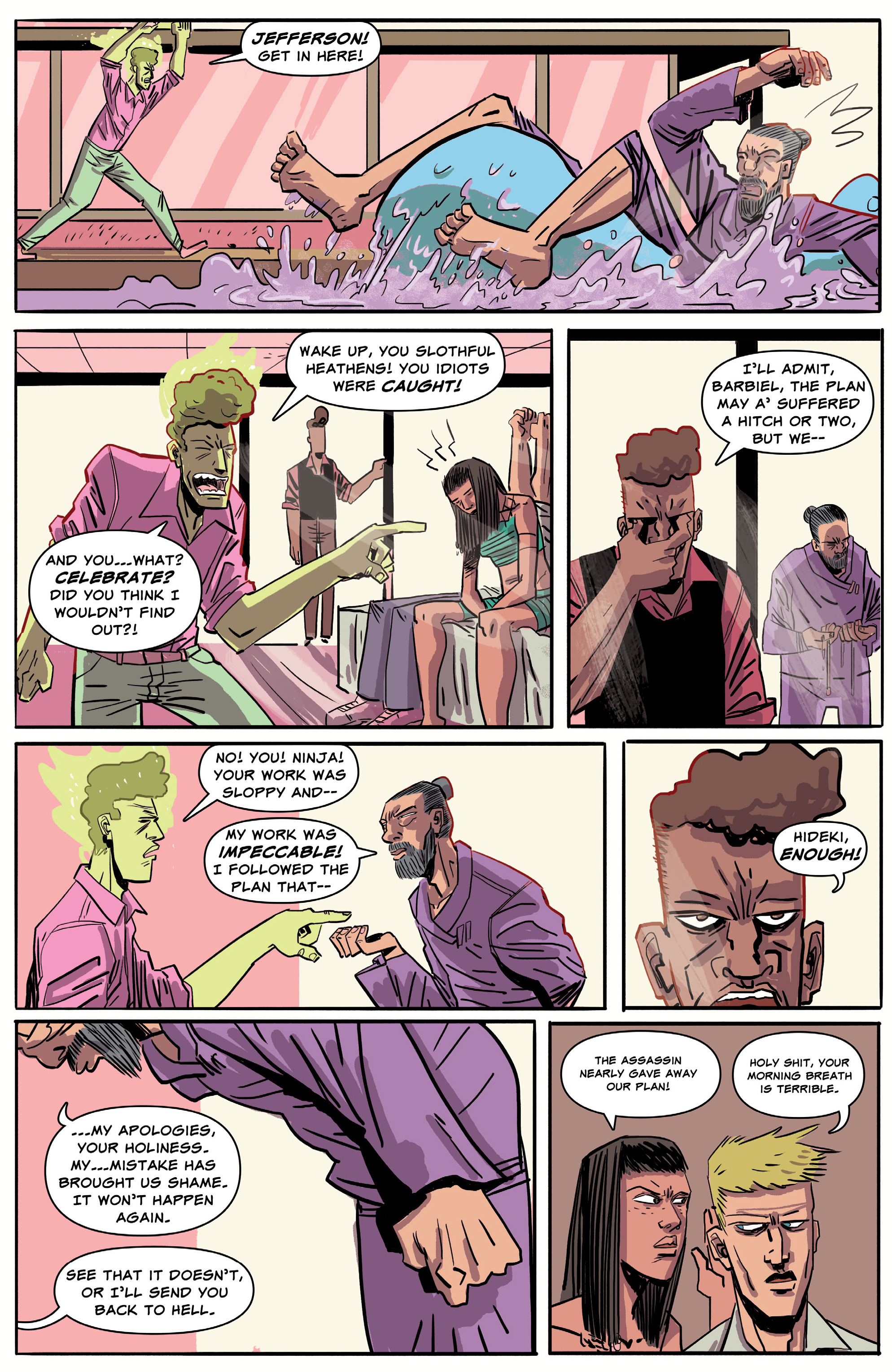 Read online Heavenly Blues comic -  Issue #4 - 15