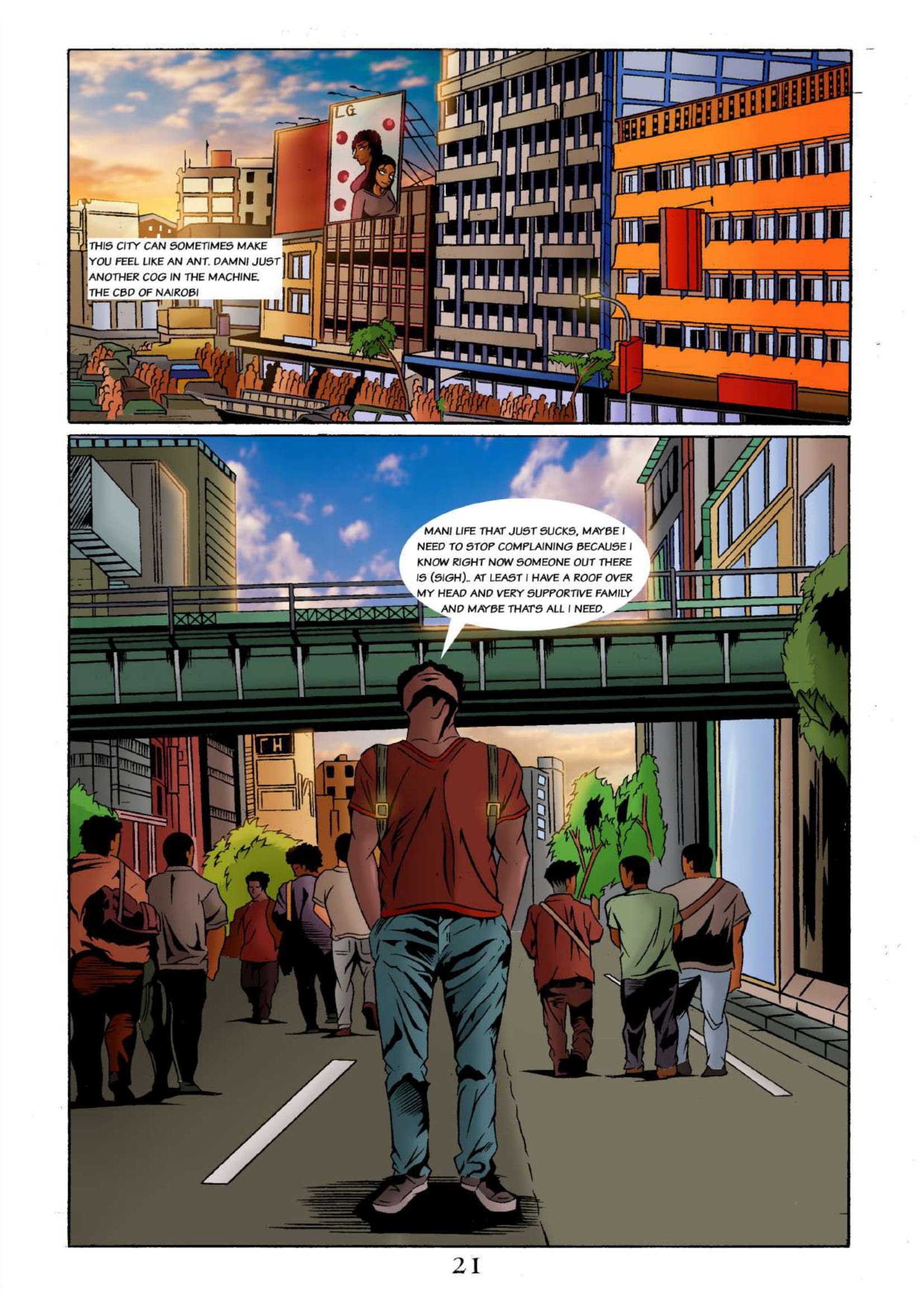 Read online Nairobi X comic -  Issue #1 - 23