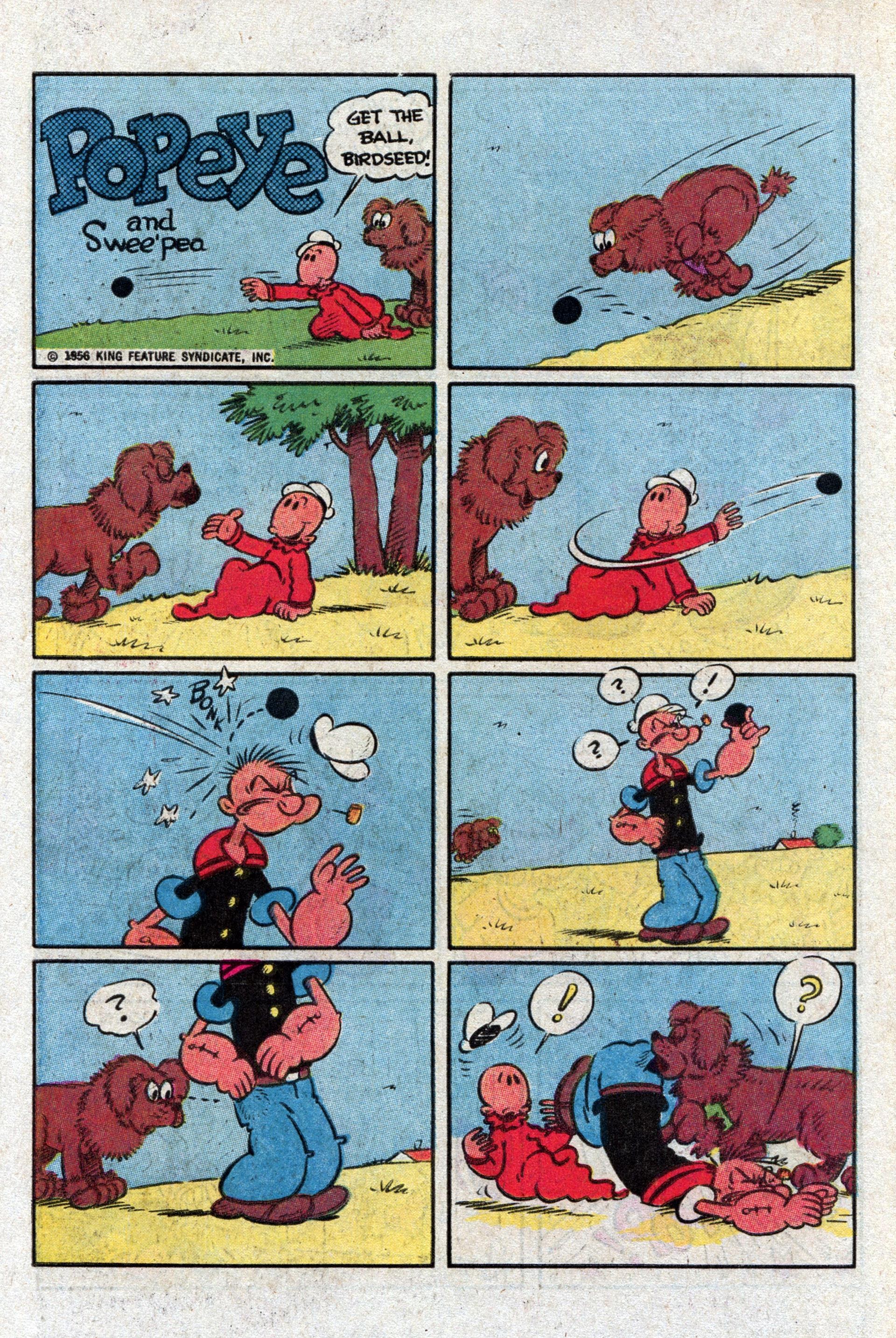 Read online Popeye (1948) comic -  Issue #170 - 34