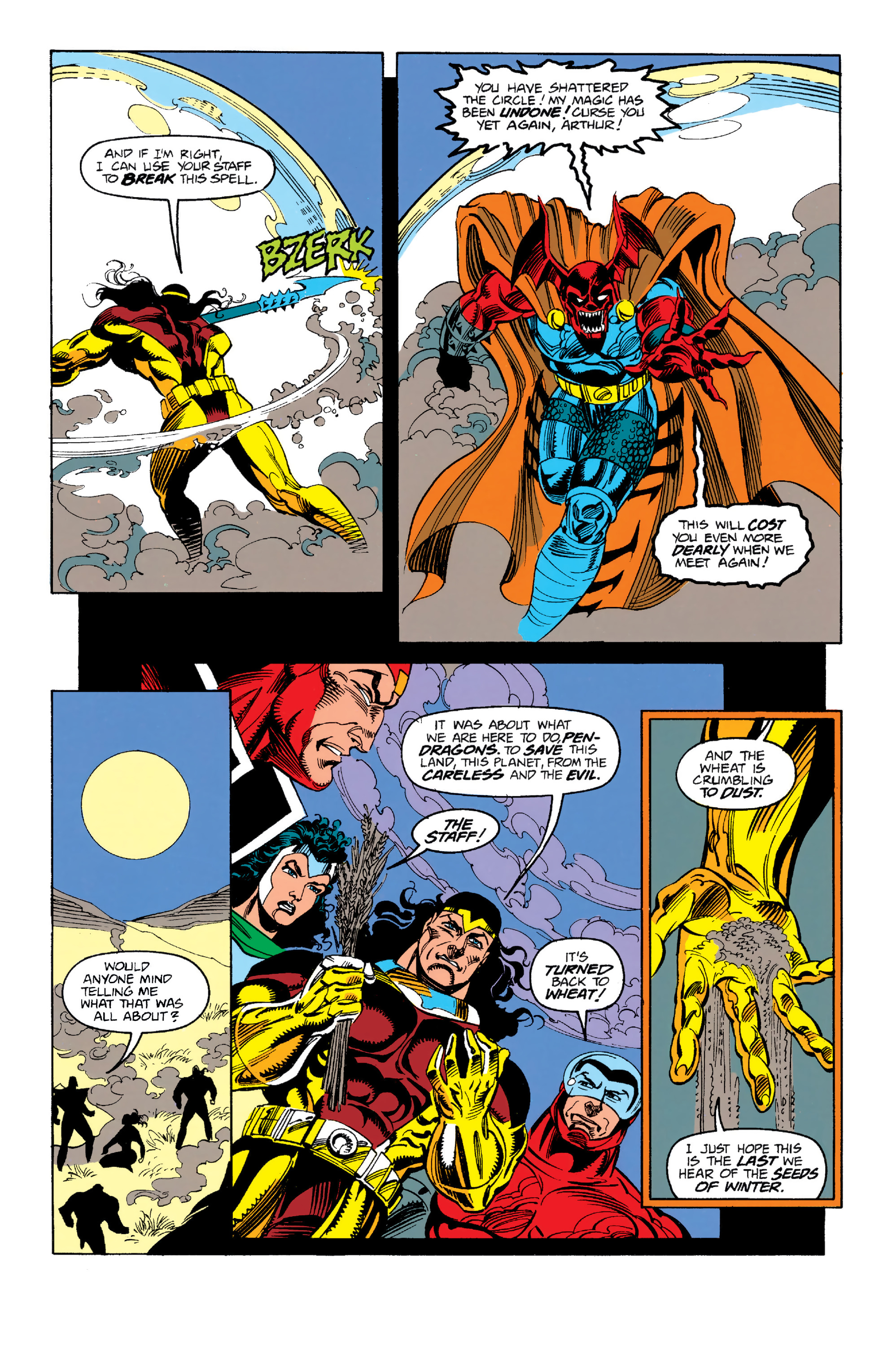 Read online Knights of Pendragon Omnibus comic -  Issue # TPB (Part 7) - 35
