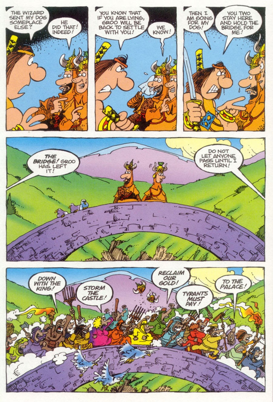 Read online Sergio Aragonés' Groo And Rufferto comic -  Issue #4 - 17