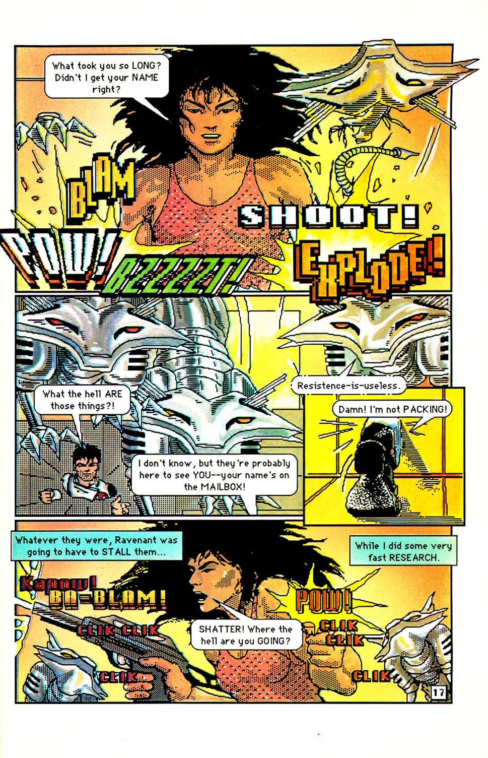 Read online Shatter comic -  Issue #13 - 19