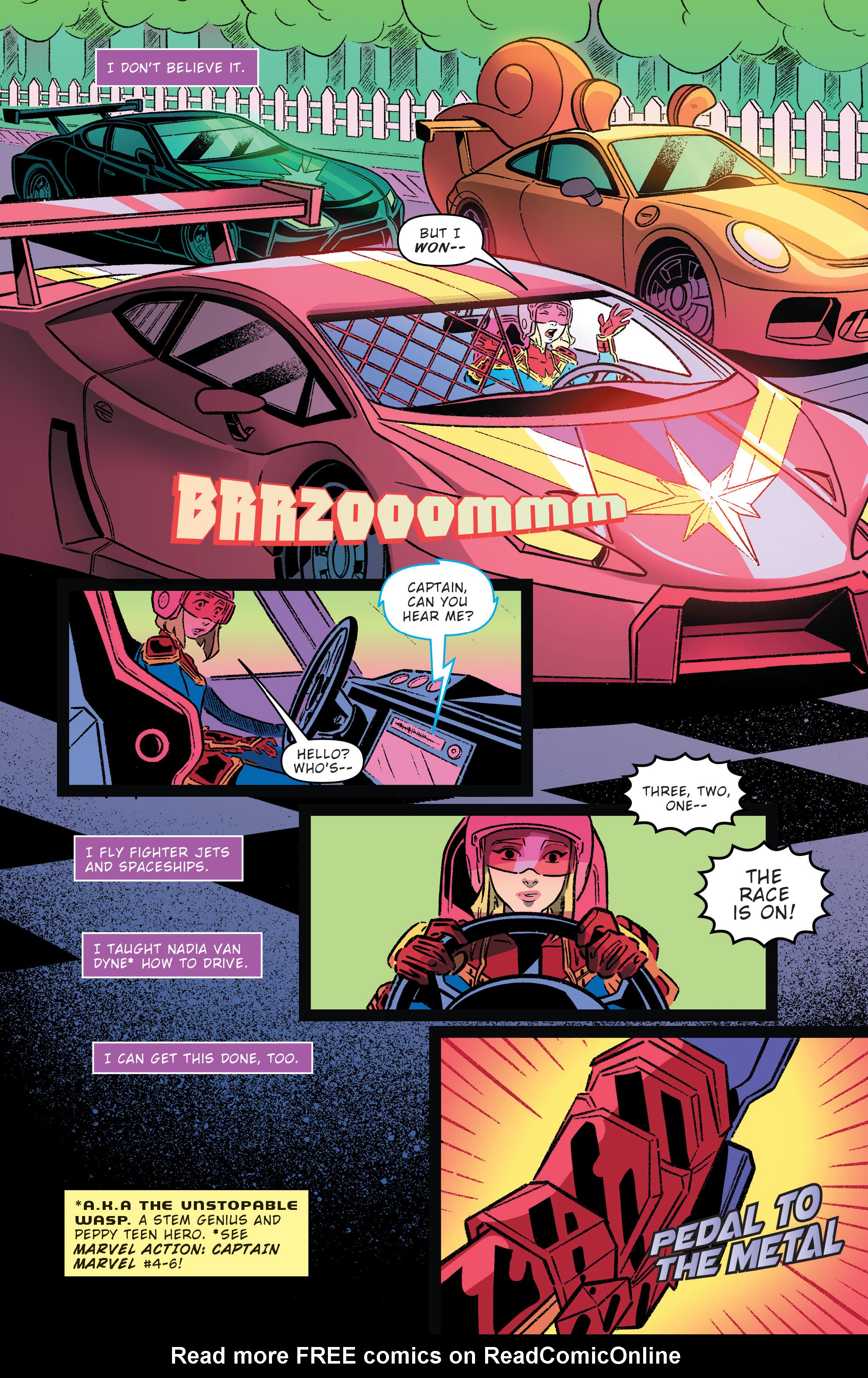 Read online Marvel Action: Captain Marvel (2021) comic -  Issue #4 - 9