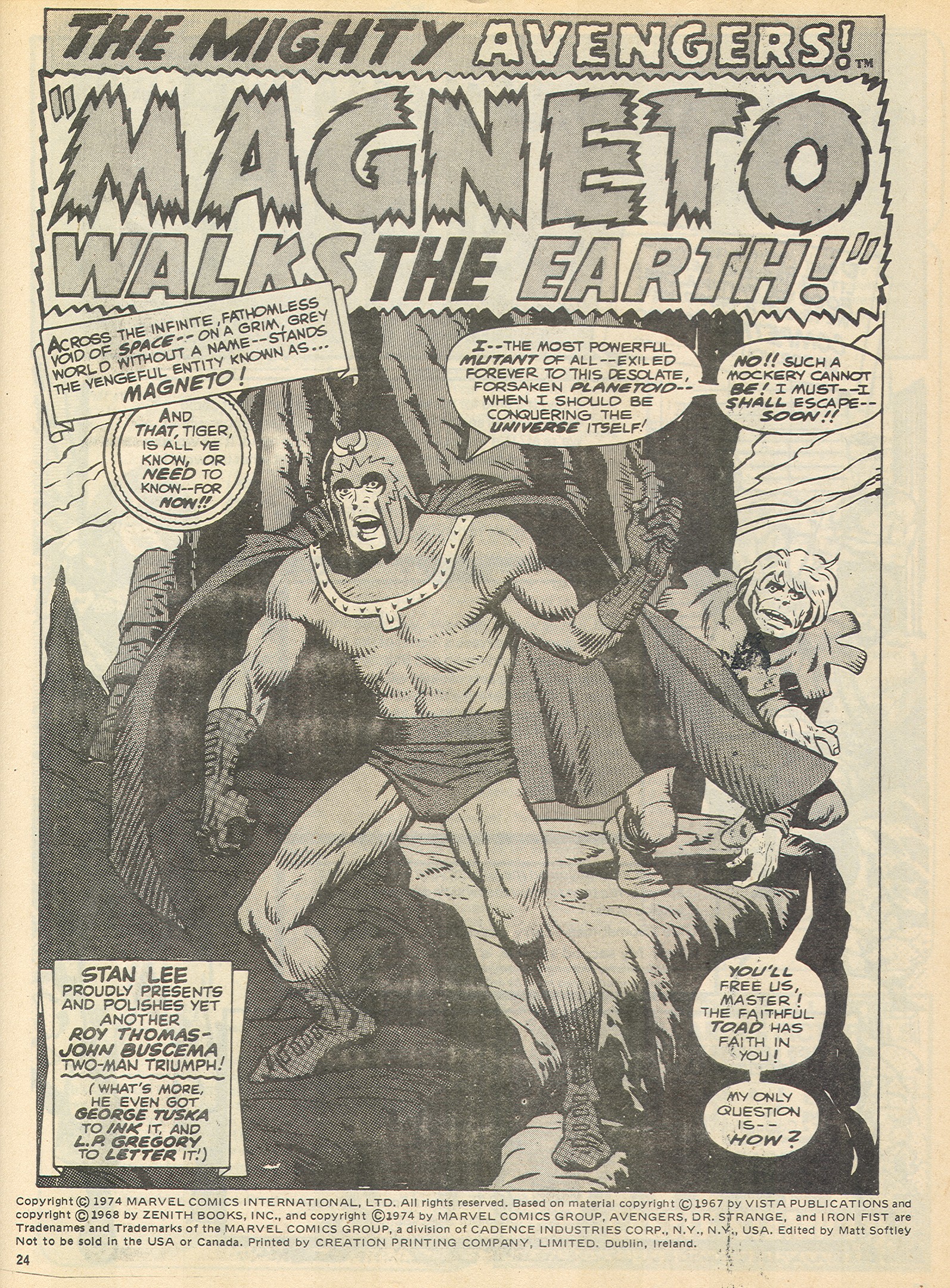 Read online The Avengers (1973) comic -  Issue #60 - 24