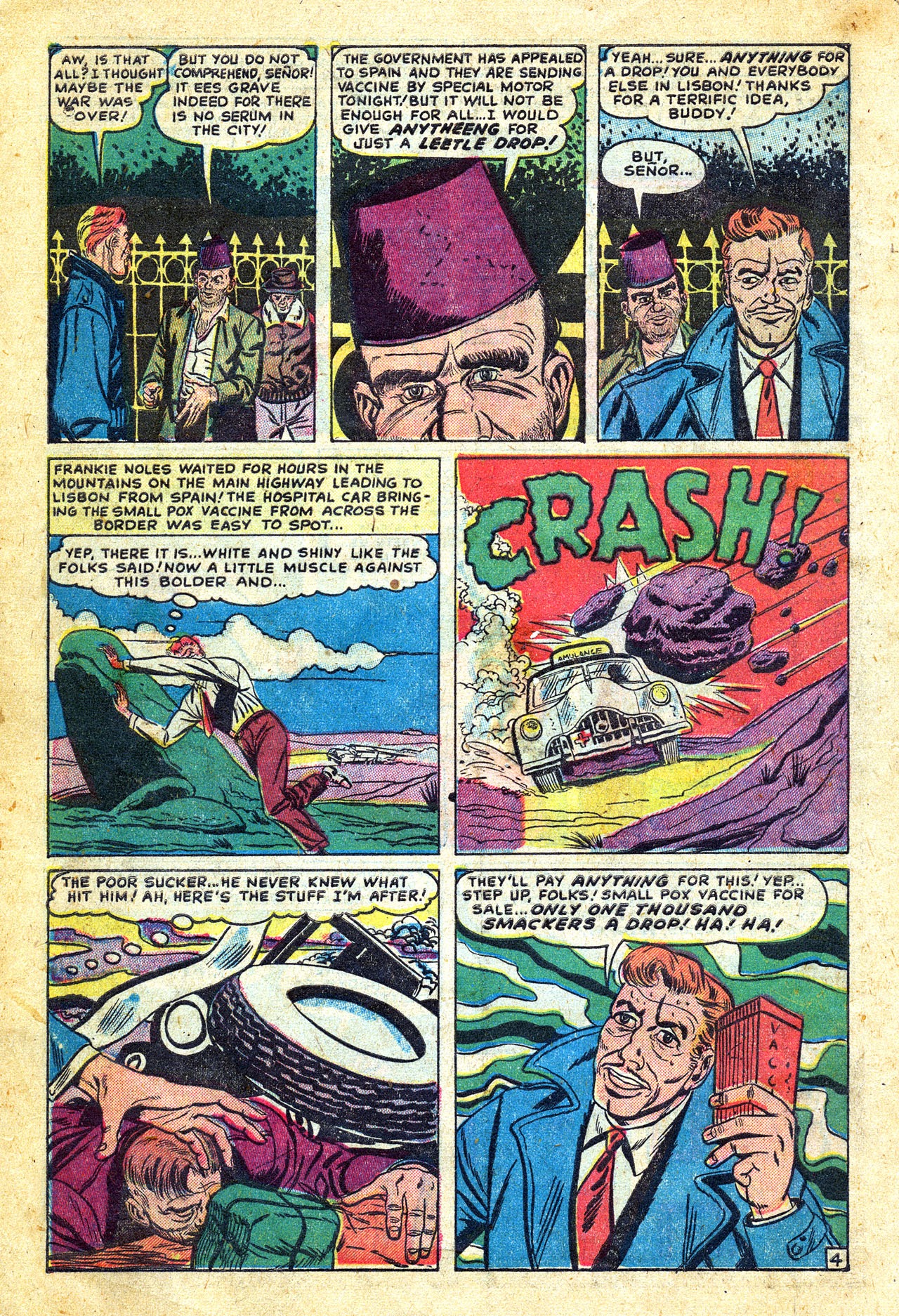 Read online Crime Cases Comics (1950) comic -  Issue #26 - 6