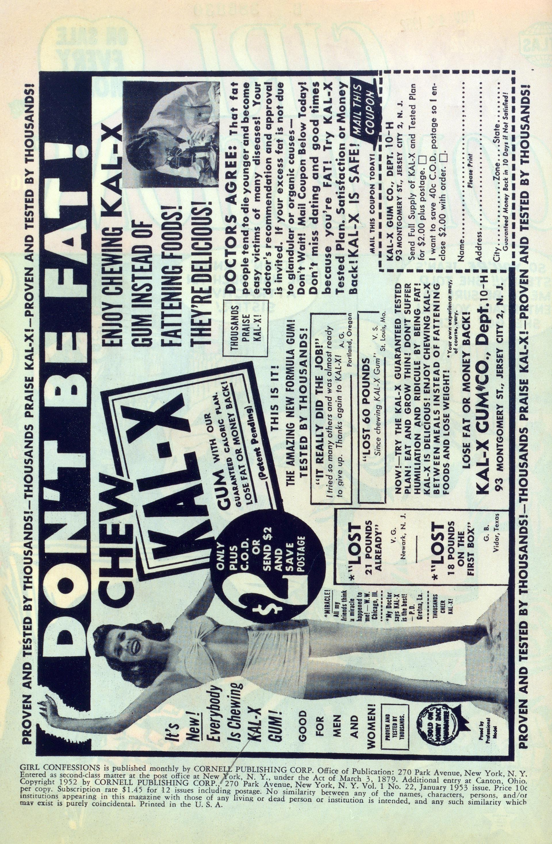 Read online Girl Confessions comic -  Issue #22 - 2