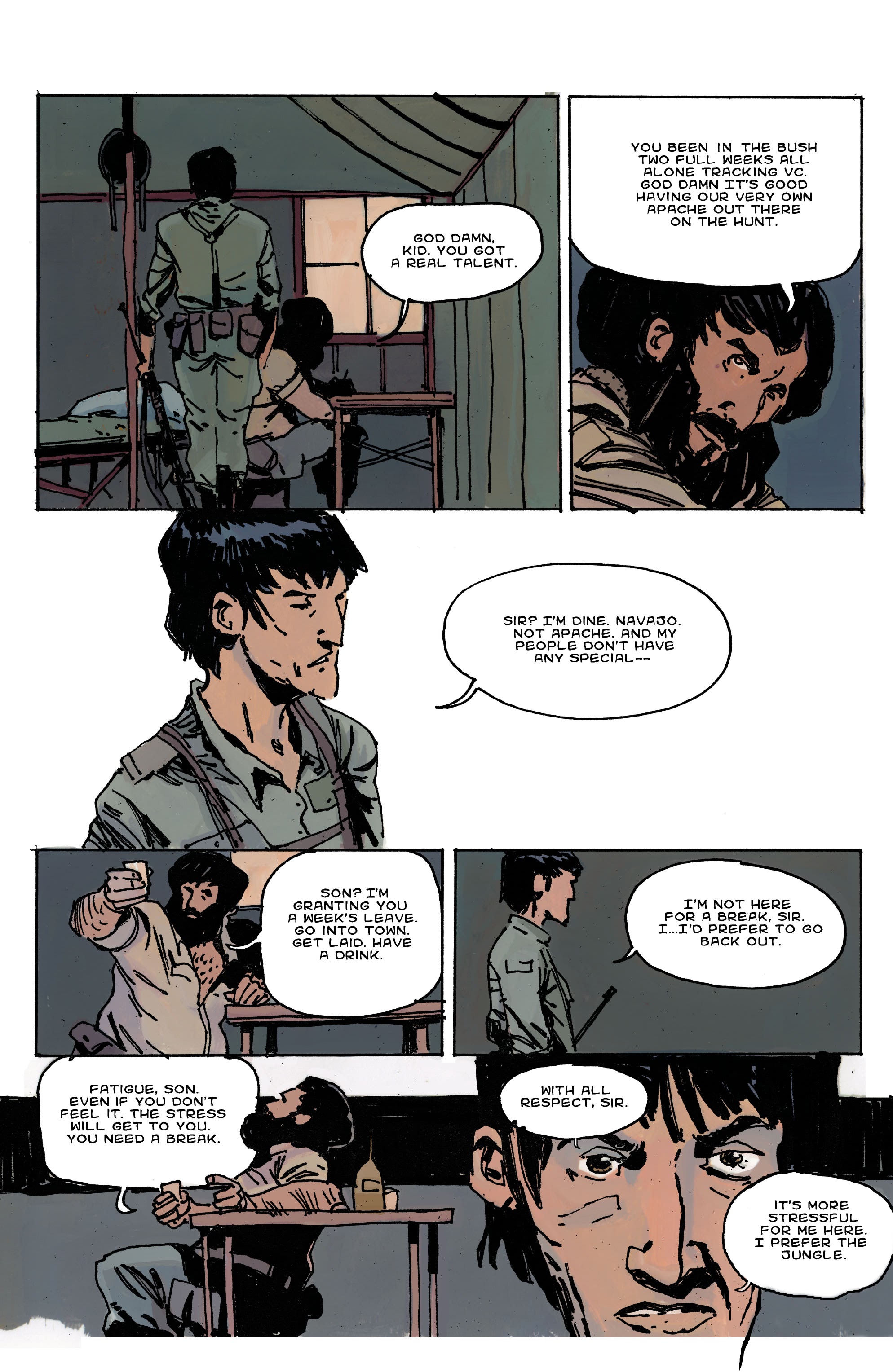Read online Apache Delivery Service comic -  Issue #1 - 10