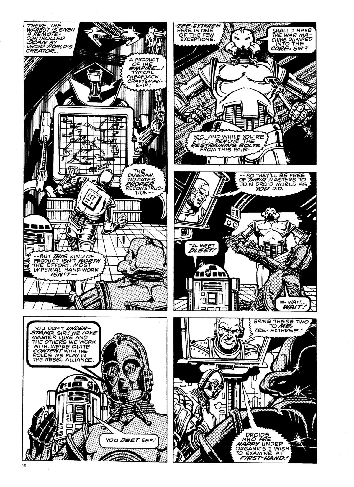 Read online Star Wars Weekly comic -  Issue #142 - 12