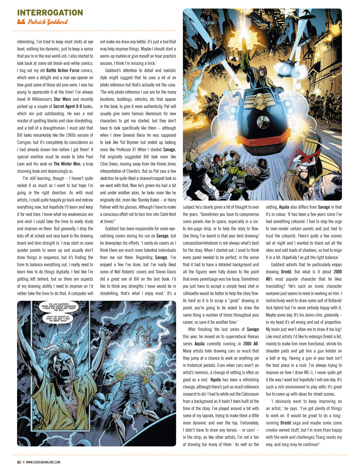 Read online Judge Dredd Megazine (Vol. 5) comic -  Issue #341 - 50