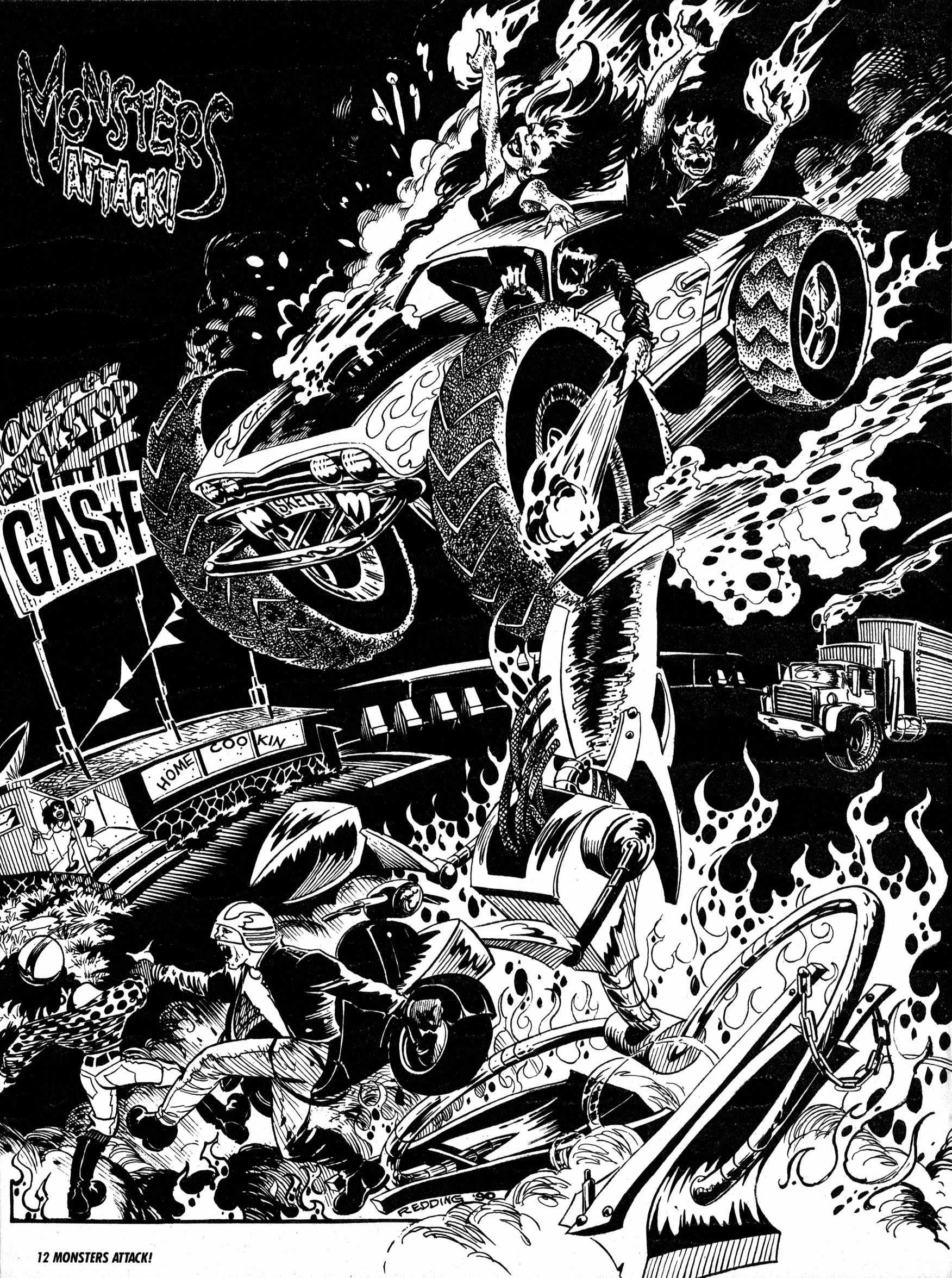 Read online Monsters Attack comic -  Issue #5 - 12