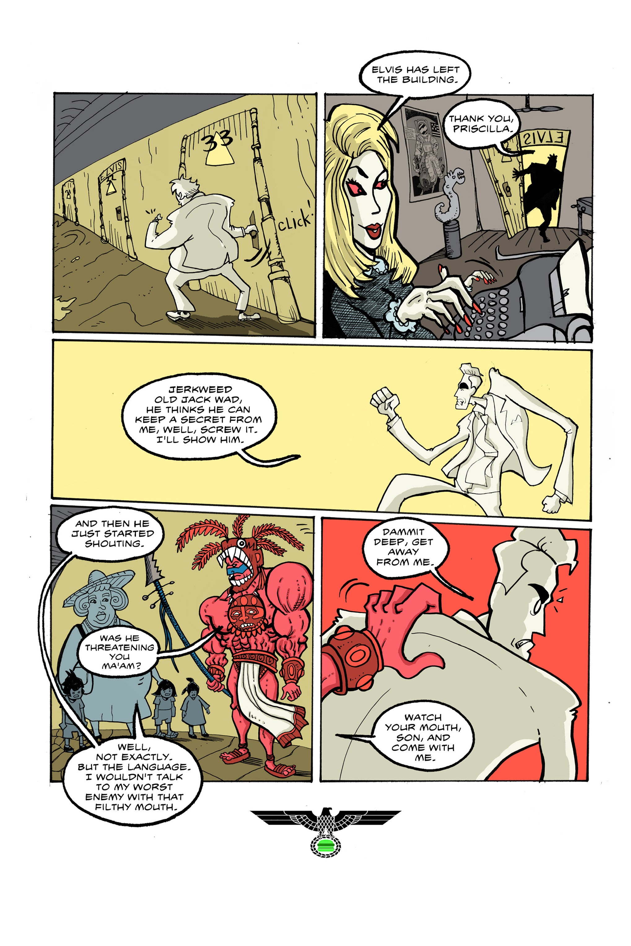 Read online Eagleburger comic -  Issue # TPB - 87