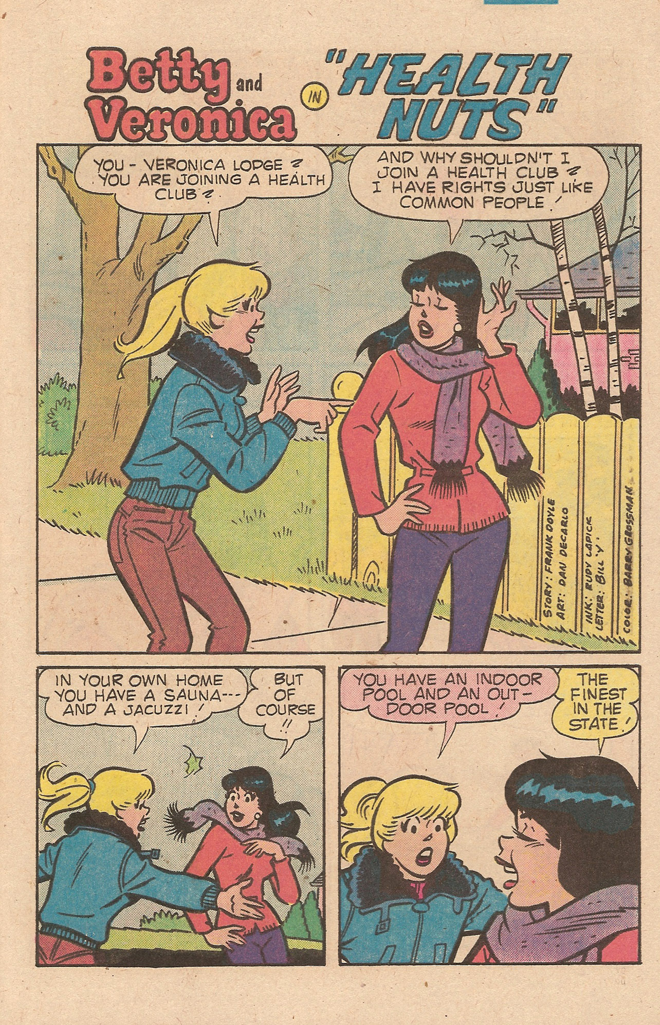 Read online Archie's Girls Betty and Veronica comic -  Issue #302 - 29