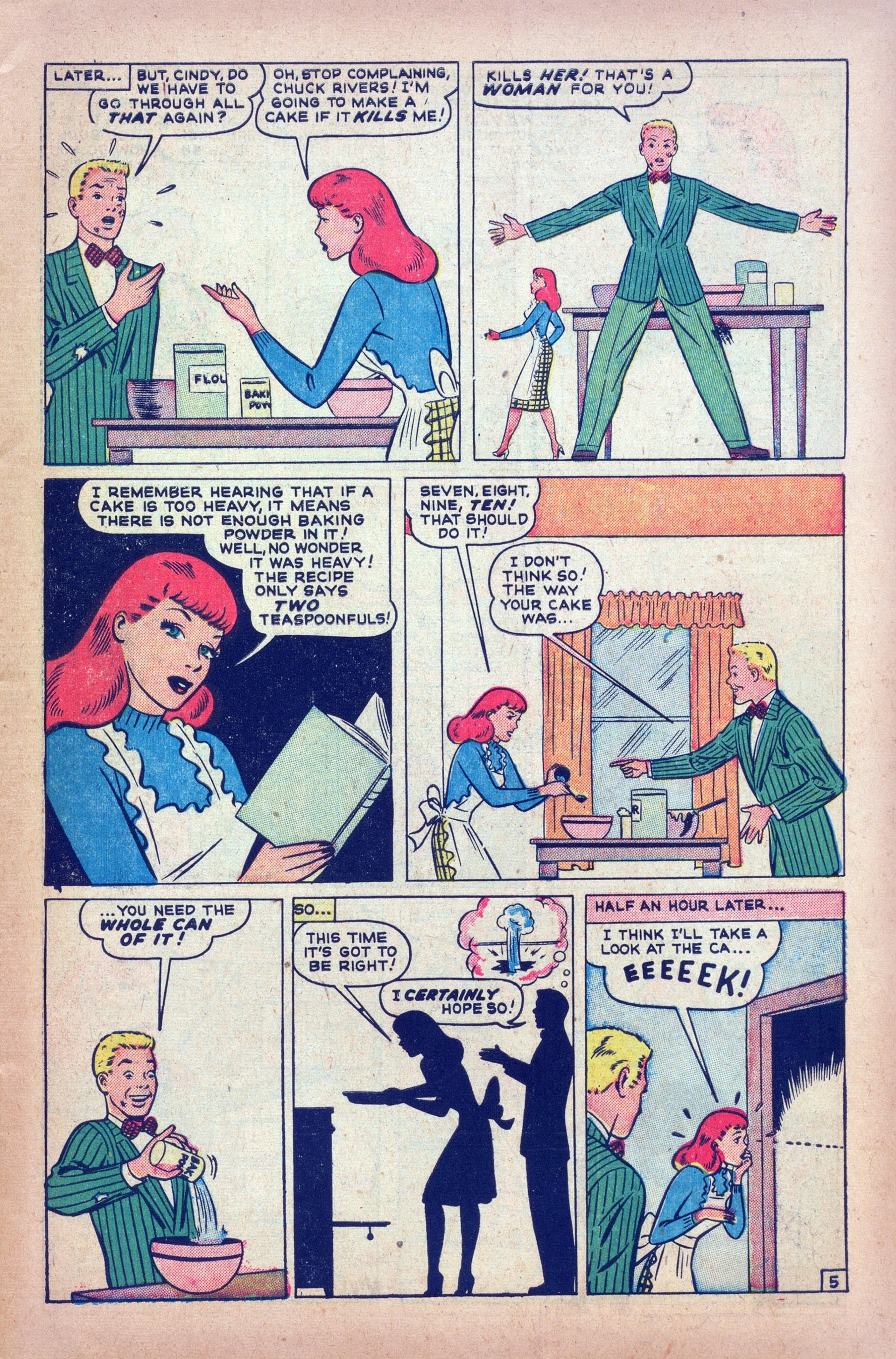 Read online Junior Miss (1947) comic -  Issue #34 - 7