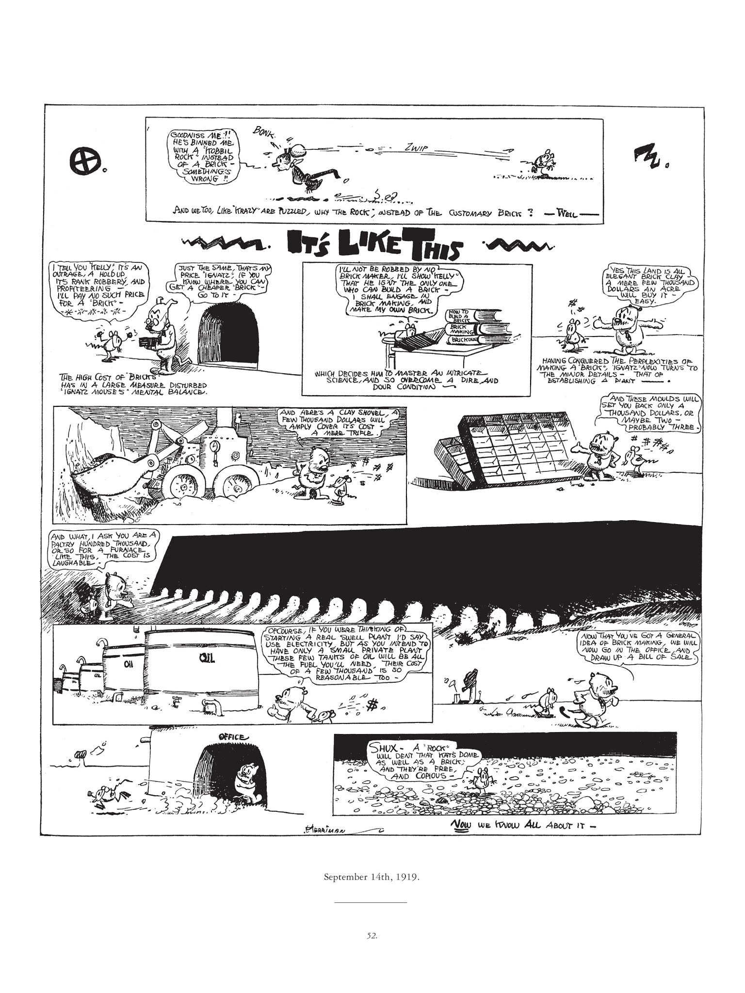 Read online Krazy & Ignatz comic -  Issue # TPB 2 - 52