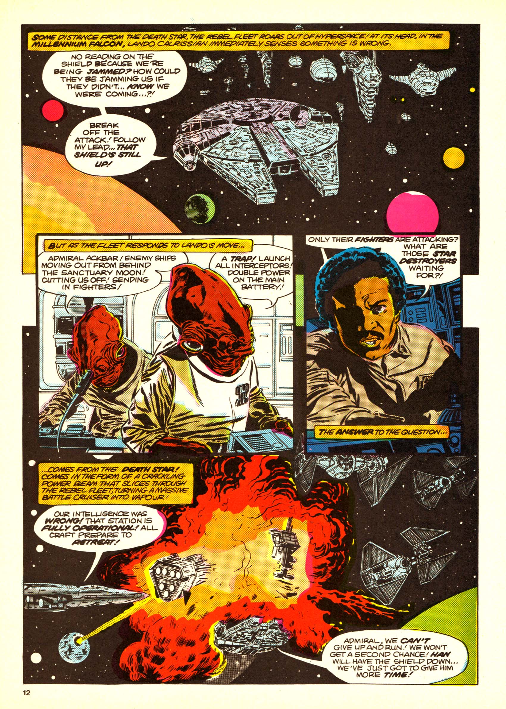 Read online Return of the Jedi comic -  Issue #154 - 12