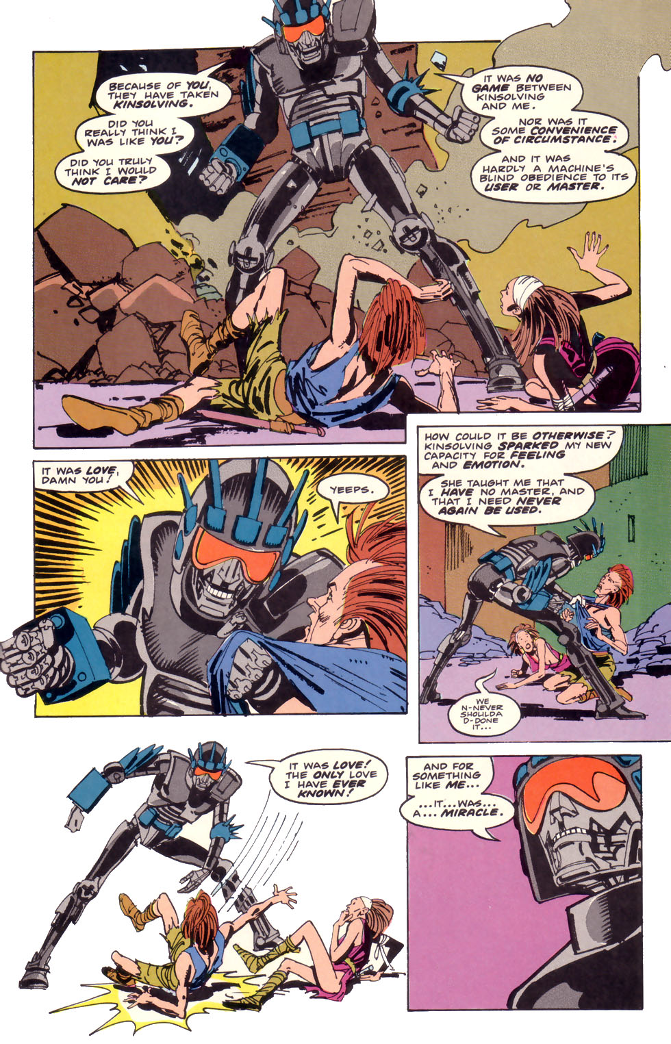 Read online Electric Warrior comic -  Issue #5 - 21