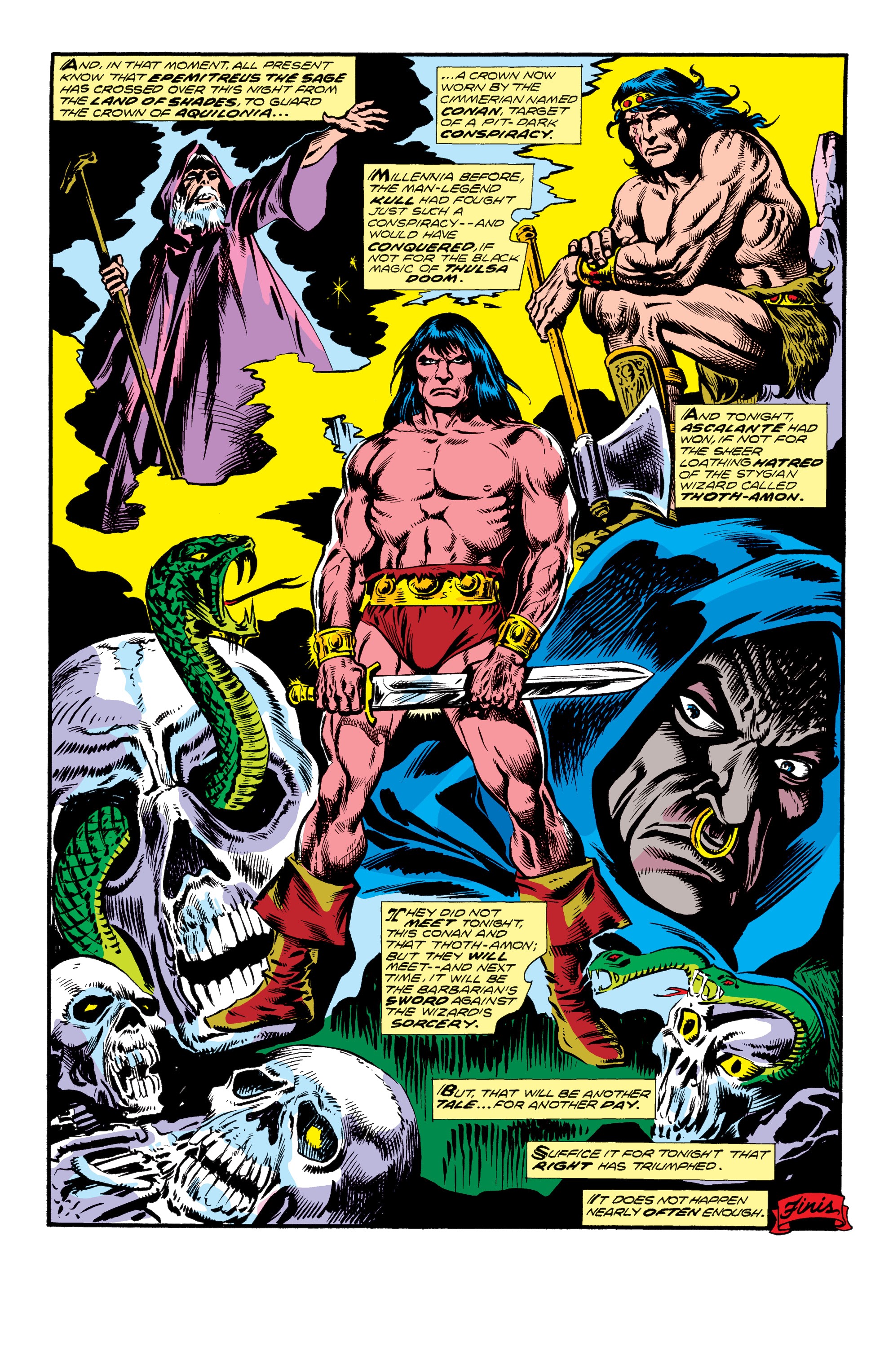 Read online Conan the Barbarian Epic Collection: The Original Marvel Years - Of Once and Future Kings comic -  Issue # TPB (Part 3) - 60