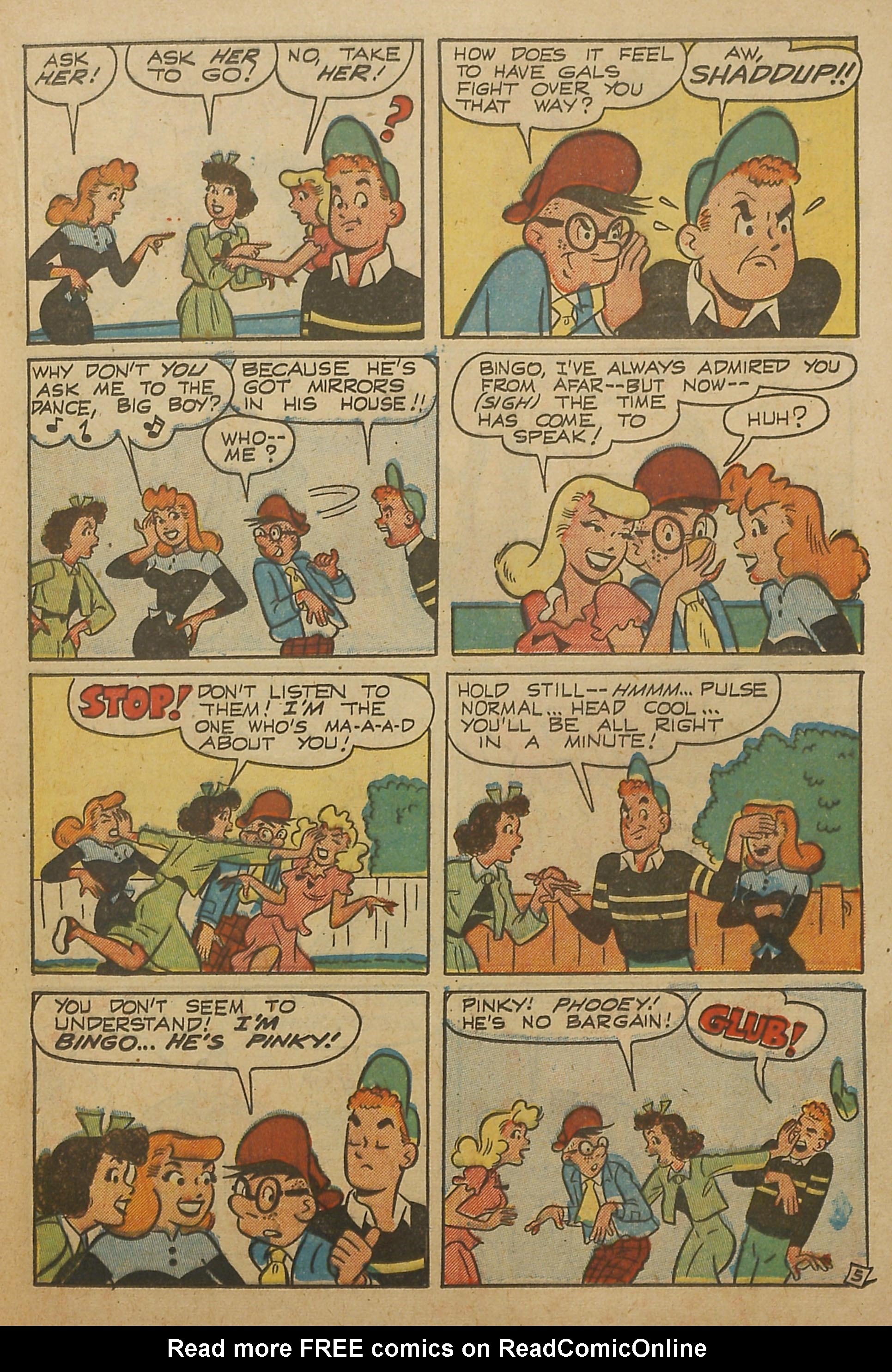 Read online Kathy (1949) comic -  Issue #7 - 15