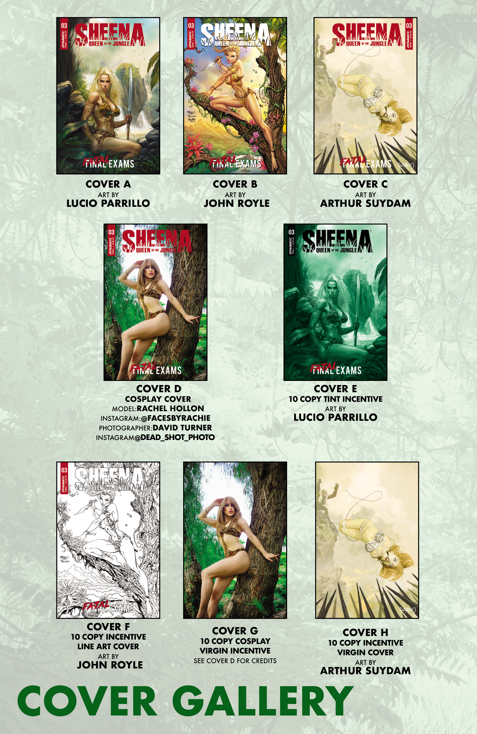 Read online Sheena Queen of the Jungle: Fatal Exams comic -  Issue #3 - 28