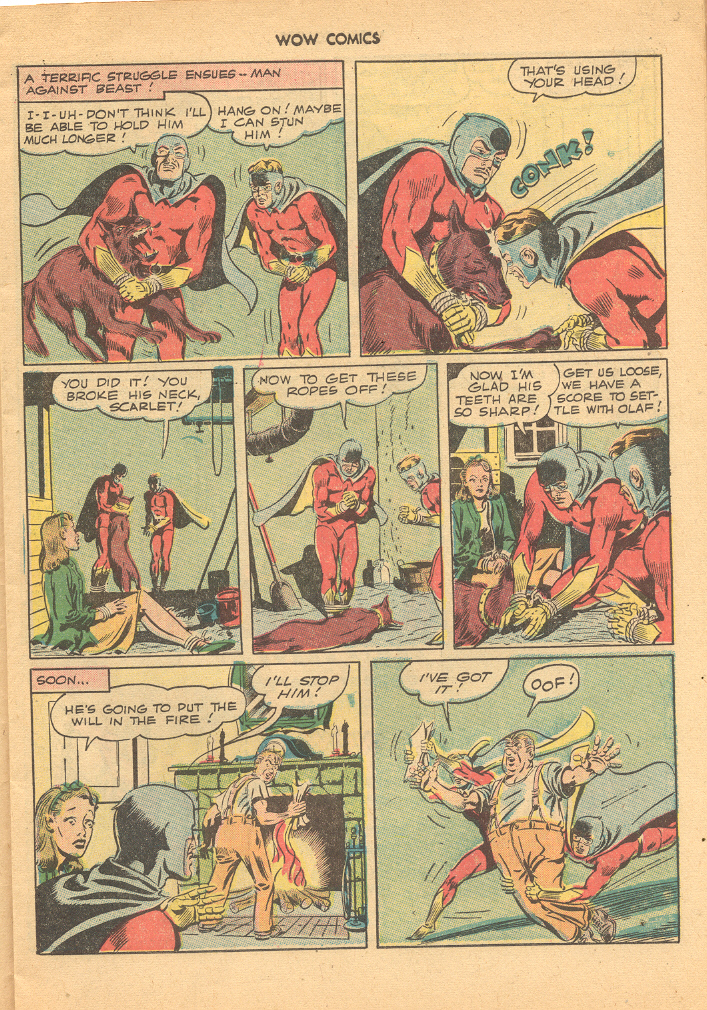 Read online Wow Comics comic -  Issue #65 - 19