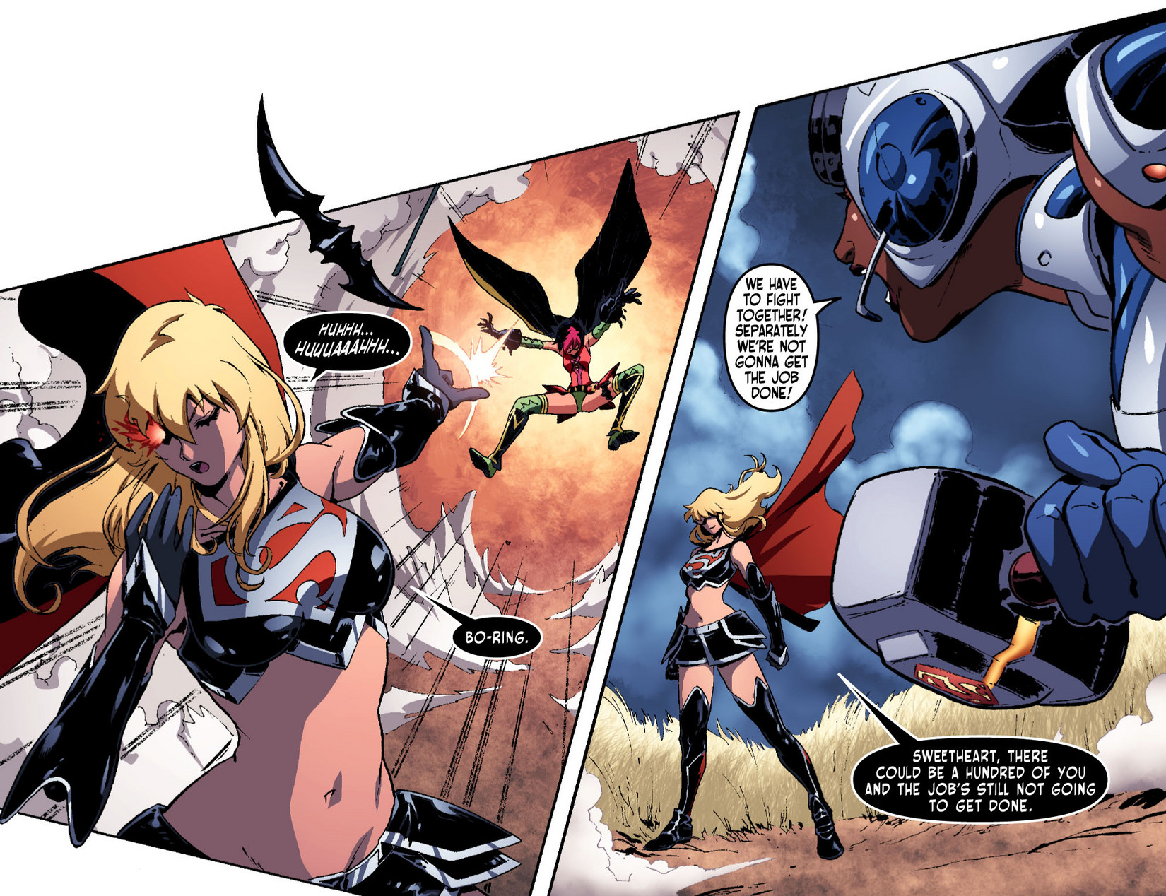 Read online Ame-Comi: Supergirl comic -  Issue #3 - 14