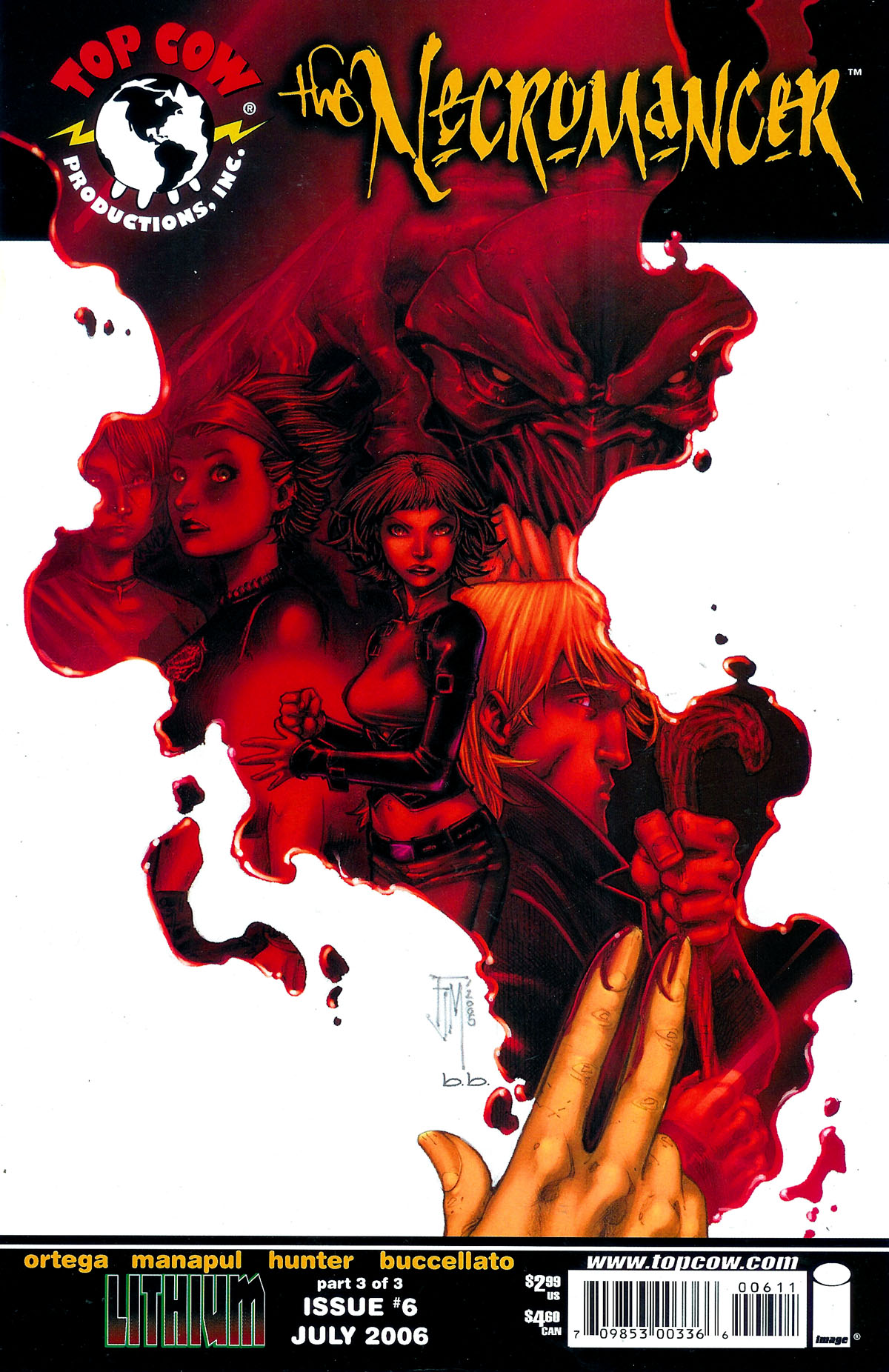 Read online The Necromancer comic -  Issue #6 - 1