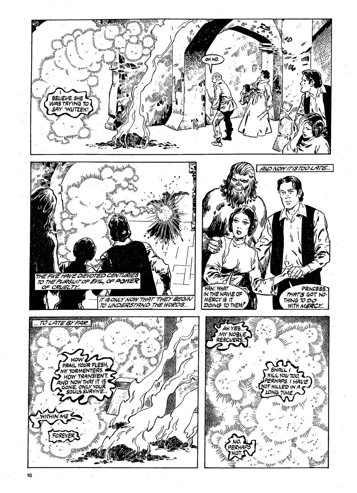 Read online Star Wars Weekly comic -  Issue #151 - 16