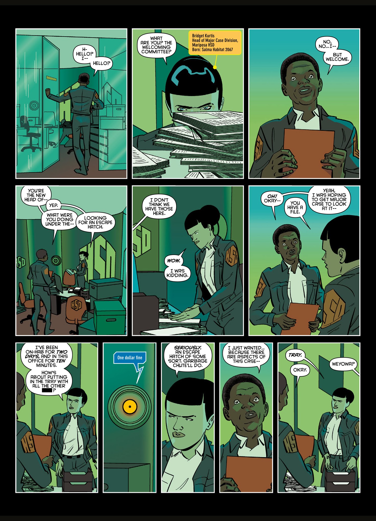 Read online Brink comic -  Issue # TPB 4 - 12
