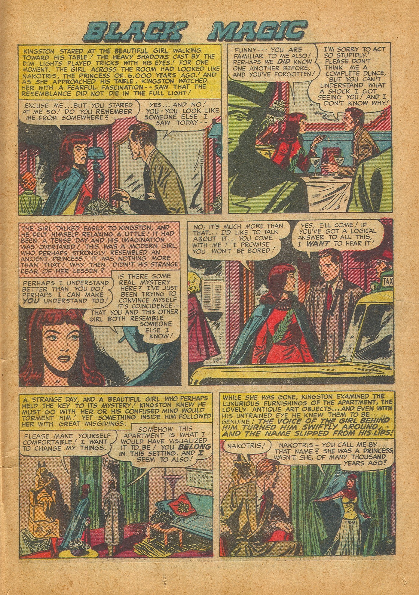Read online Black Magic (1950) comic -  Issue #2 - 35