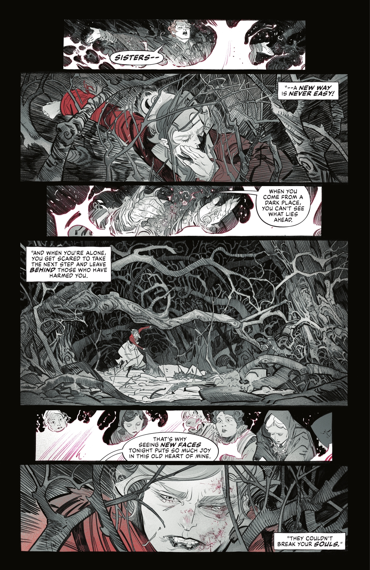 Read online Harley Quinn: Black   White   Redder comic -  Issue #5 - 9