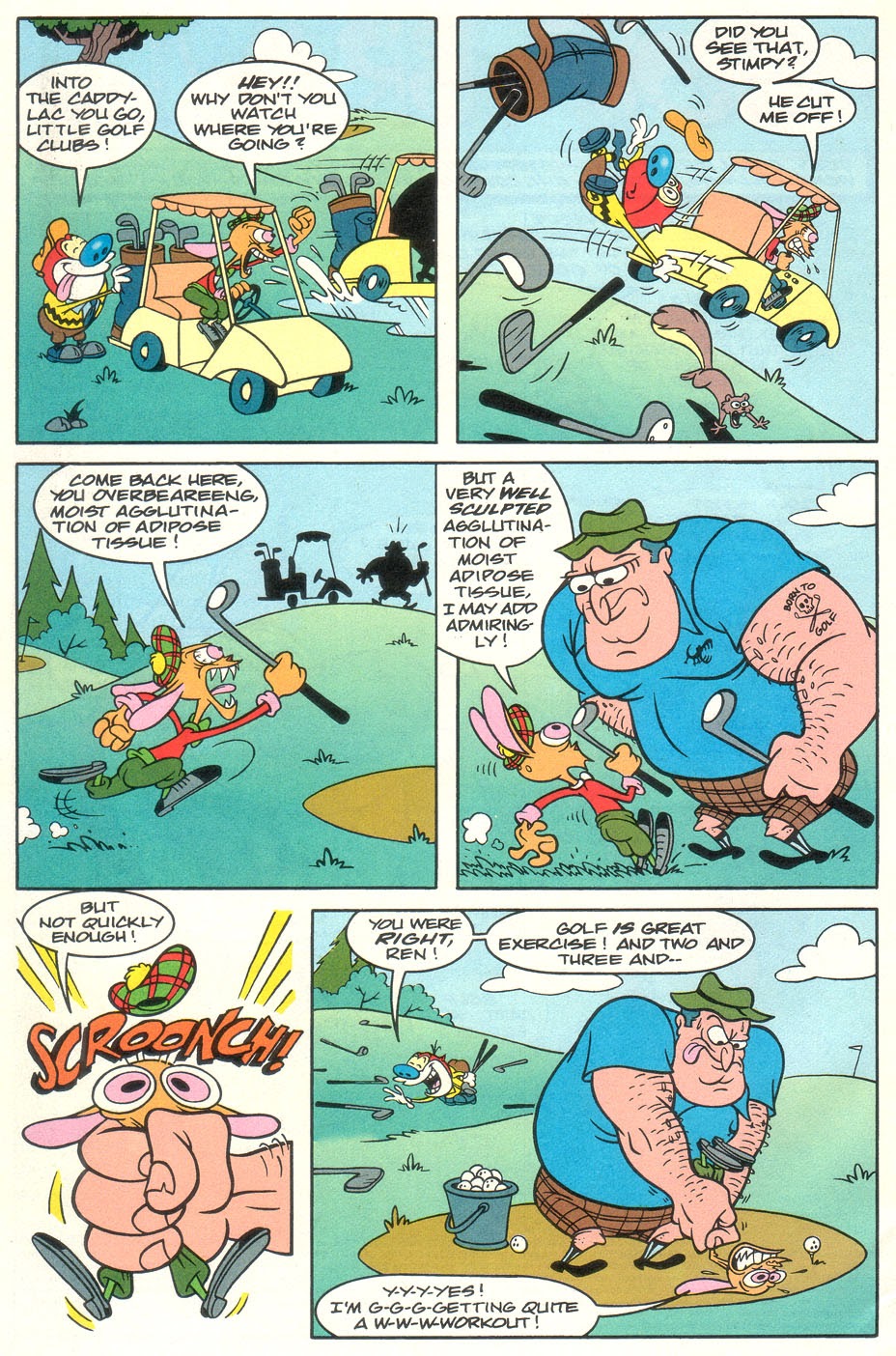 Read online The Ren and Stimpy Show Special: Four Swerks comic -  Issue # Full - 4