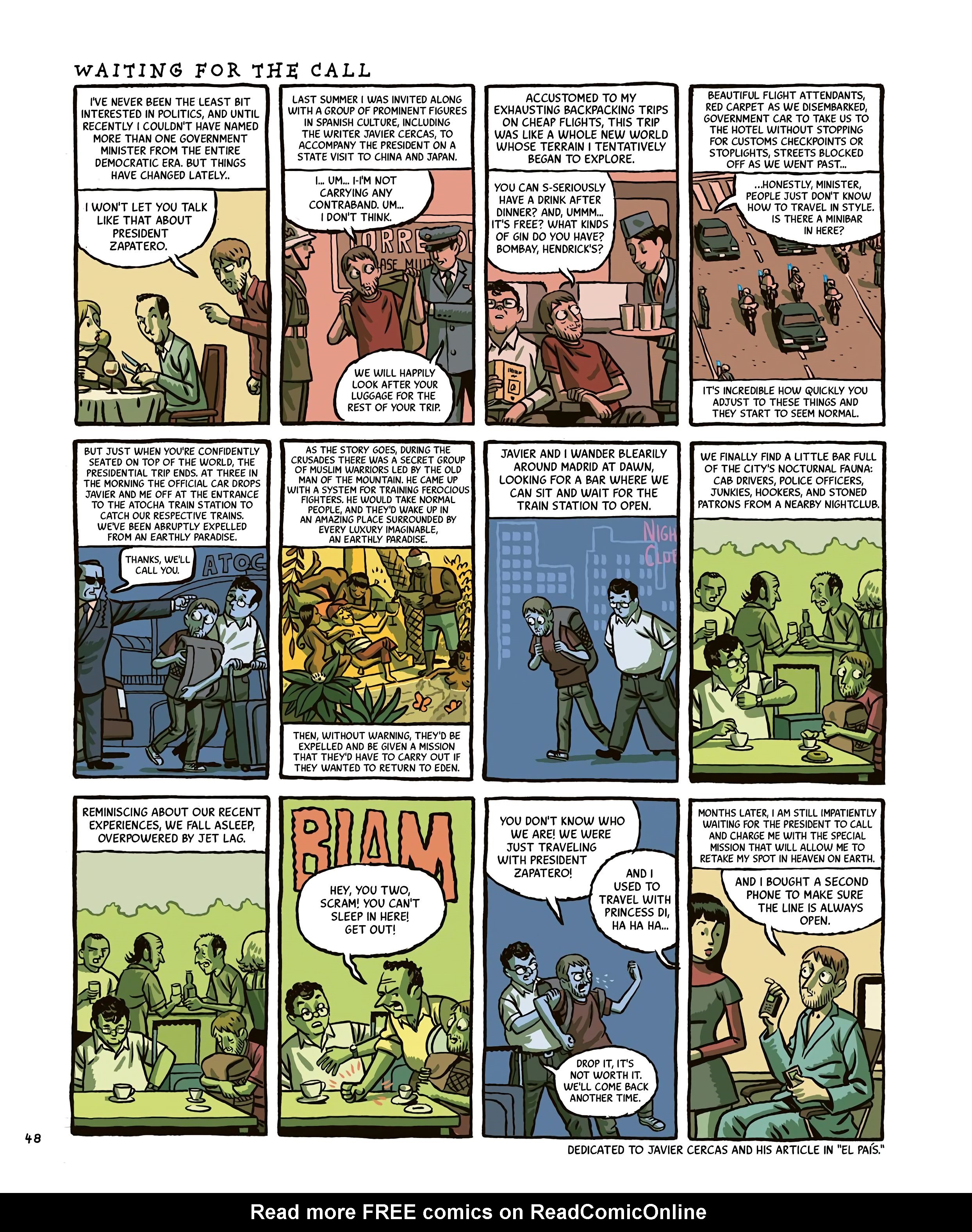 Read online Memoirs of a Man in Pajamas comic -  Issue # TPB (Part 1) - 54